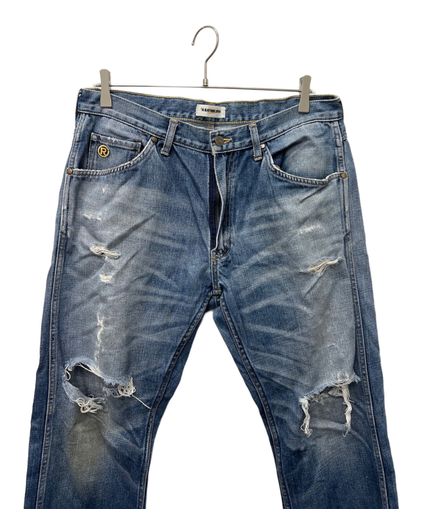 [Pre-owned] A BATHING APE denim pants