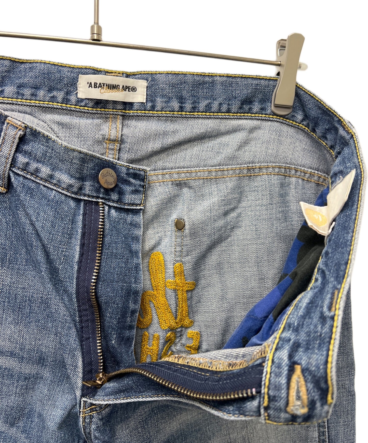 [Pre-owned] A BATHING APE denim pants