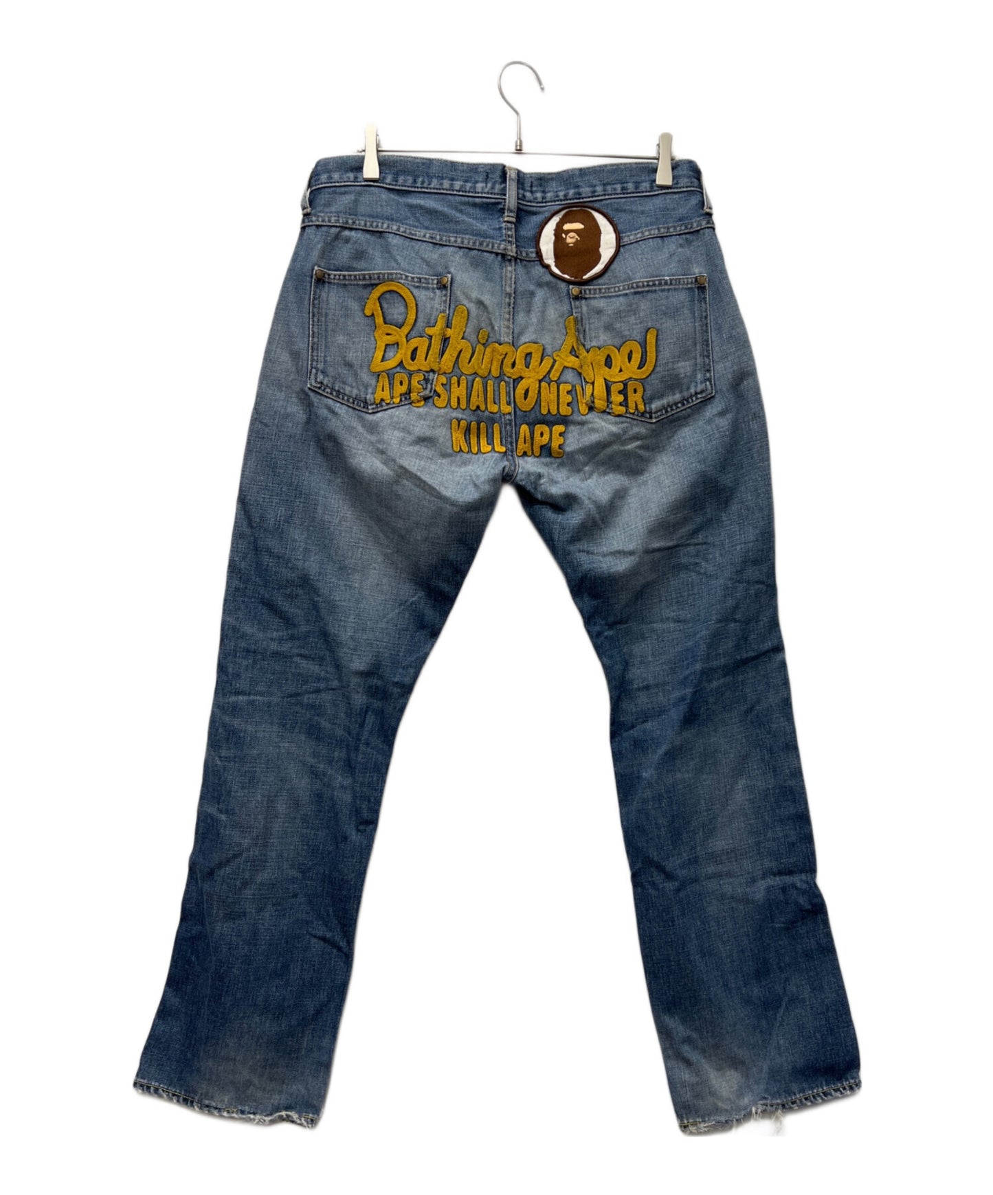 [Pre-owned] A BATHING APE denim pants