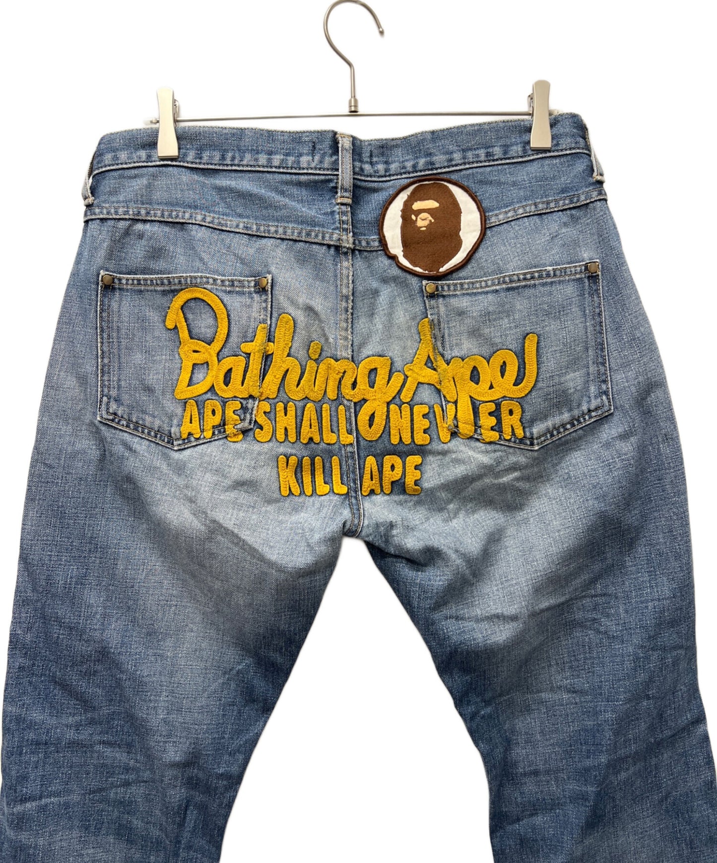 [Pre-owned] A BATHING APE denim pants