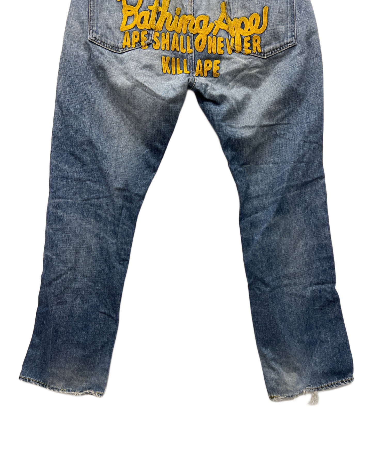 [Pre-owned] A BATHING APE denim pants
