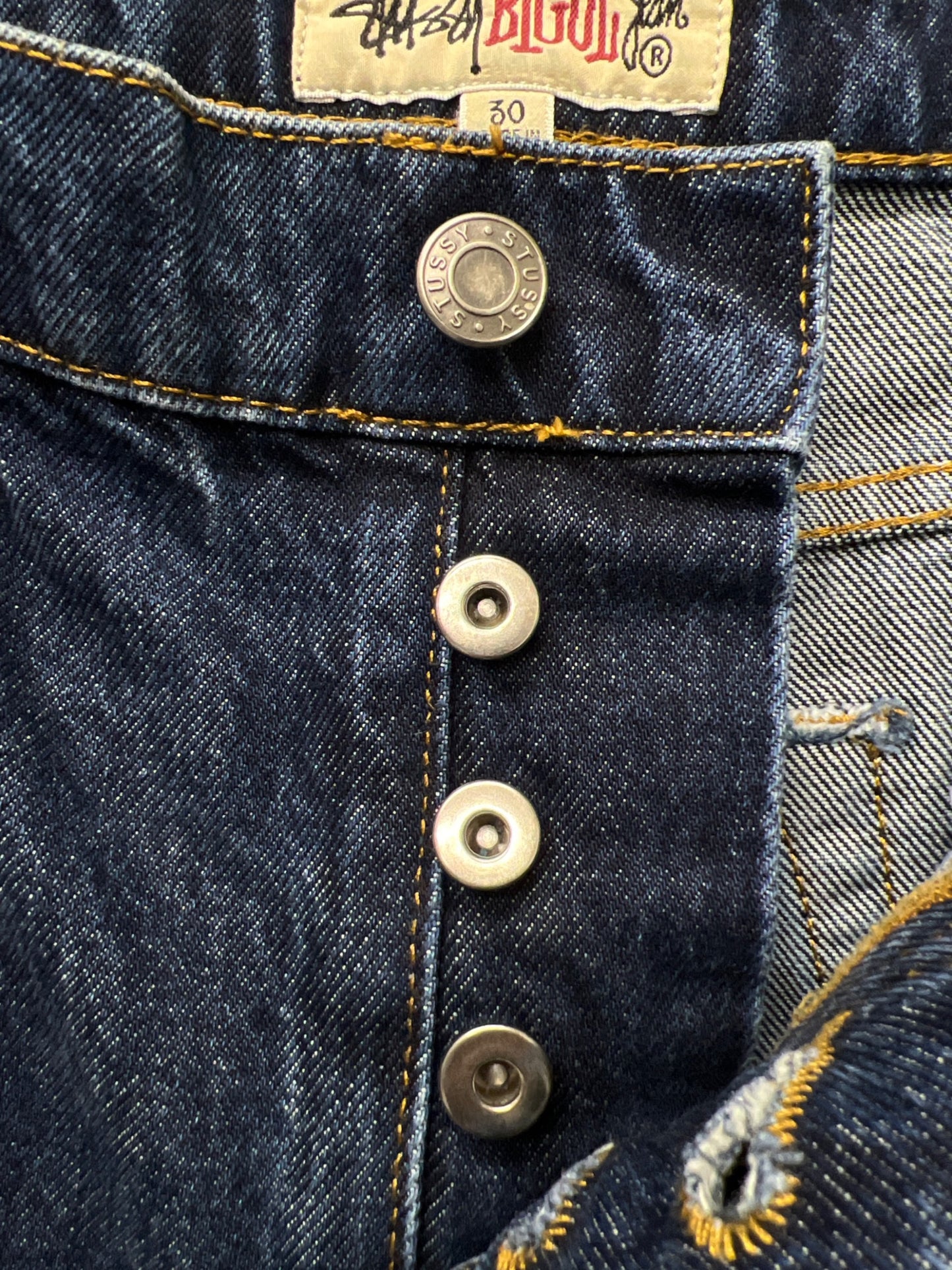 [Pre-owned] stussy SS-Link Big Ol' Jeans 116593
