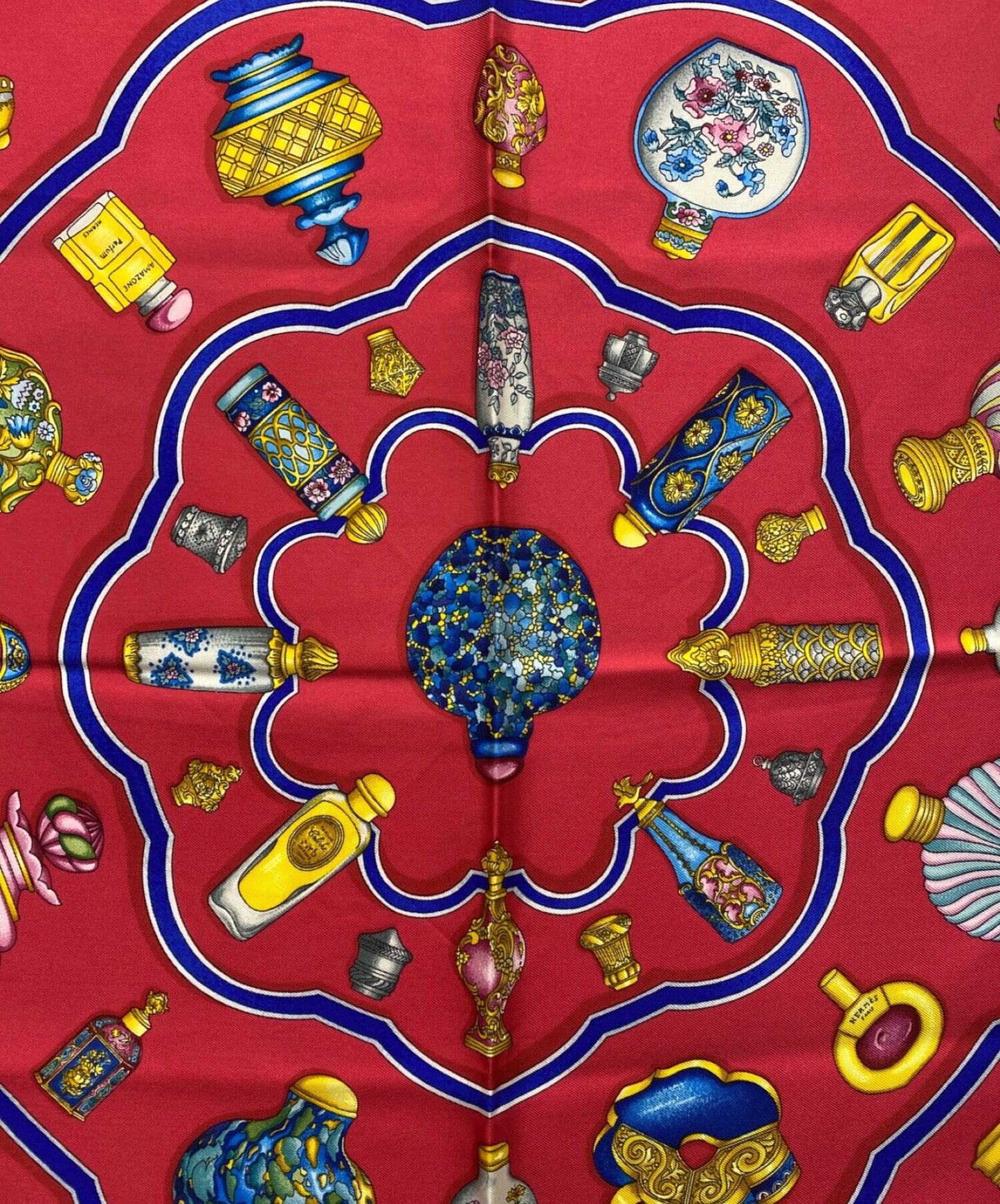 [Pre-owned] HERMES silk scarf