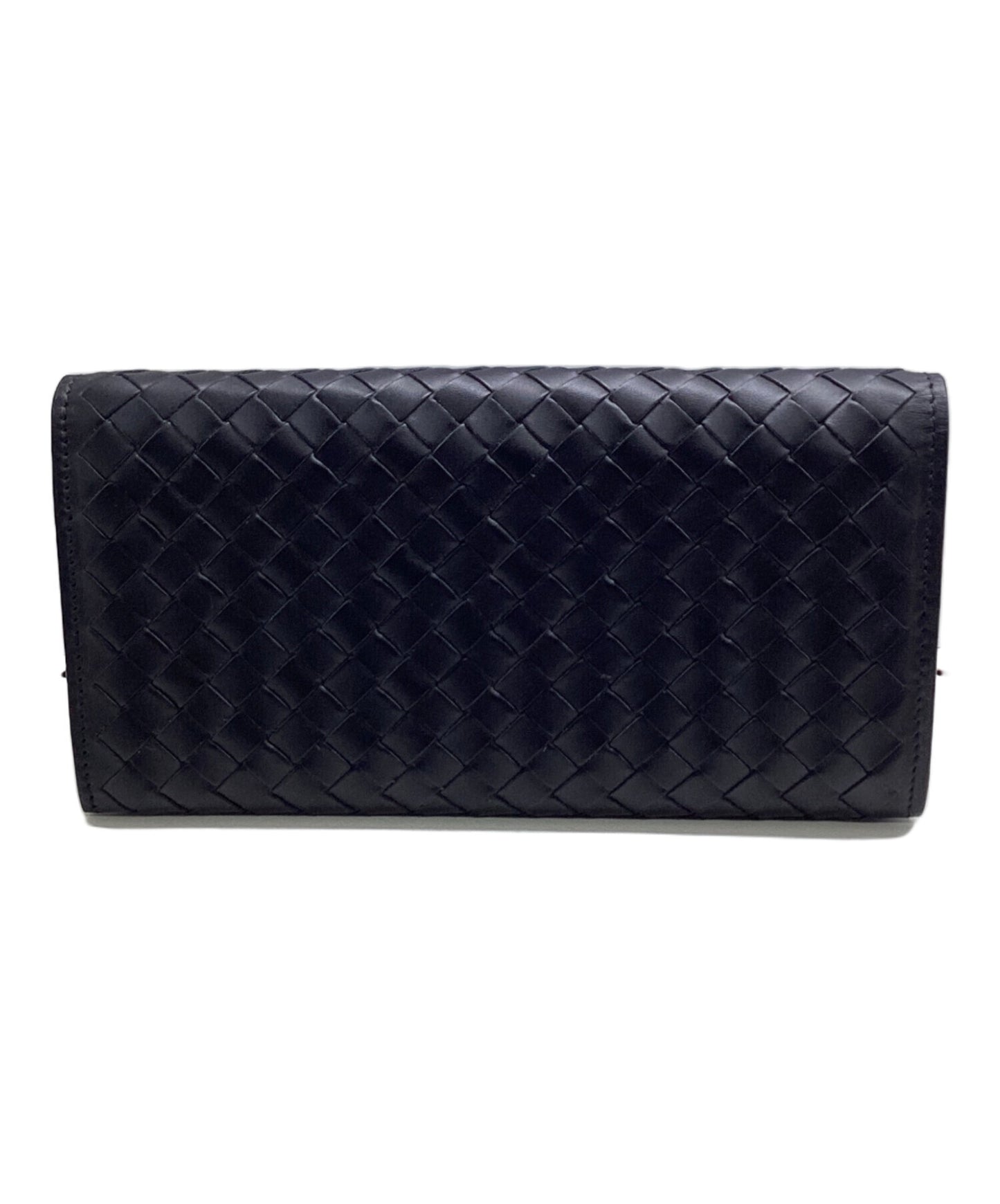 [Pre-owned] BOTTEGA VENETA Intrecciato long wallet 156819v46511000
