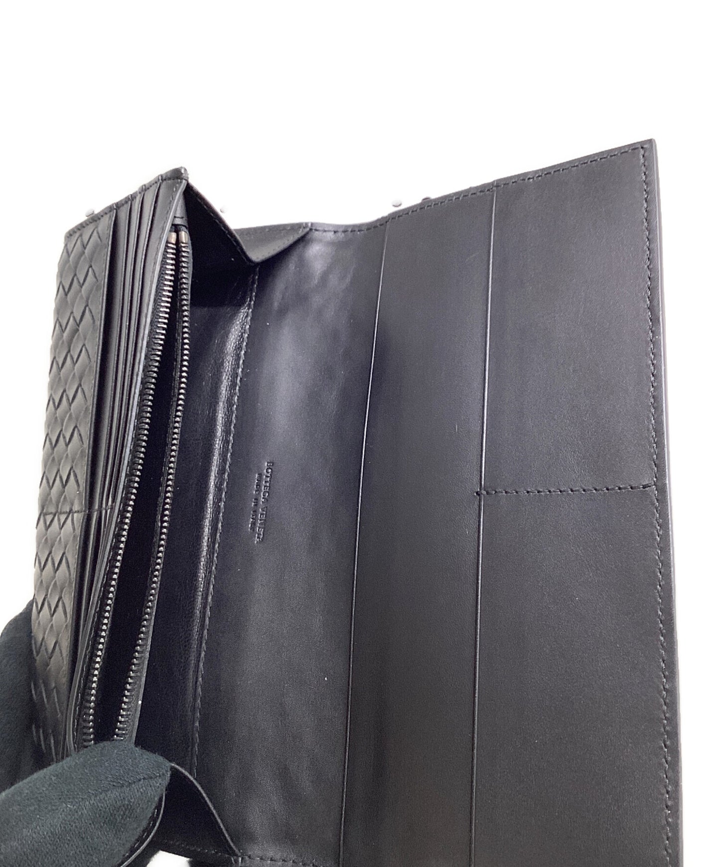 [Pre-owned] BOTTEGA VENETA Intrecciato long wallet 156819v46511000