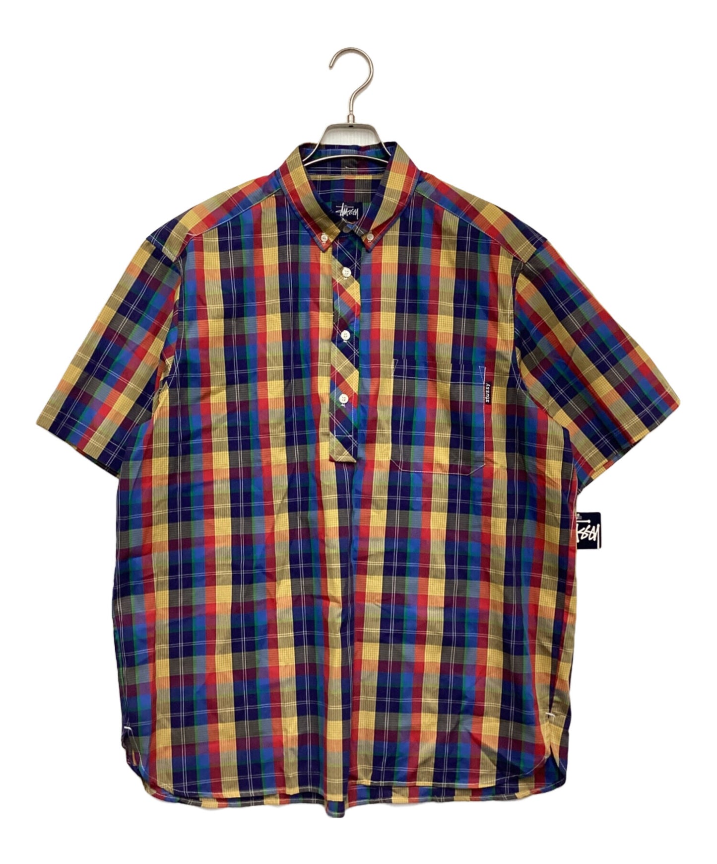 [Pre-owned] stussy Chucky Plaid Pullover Shirt