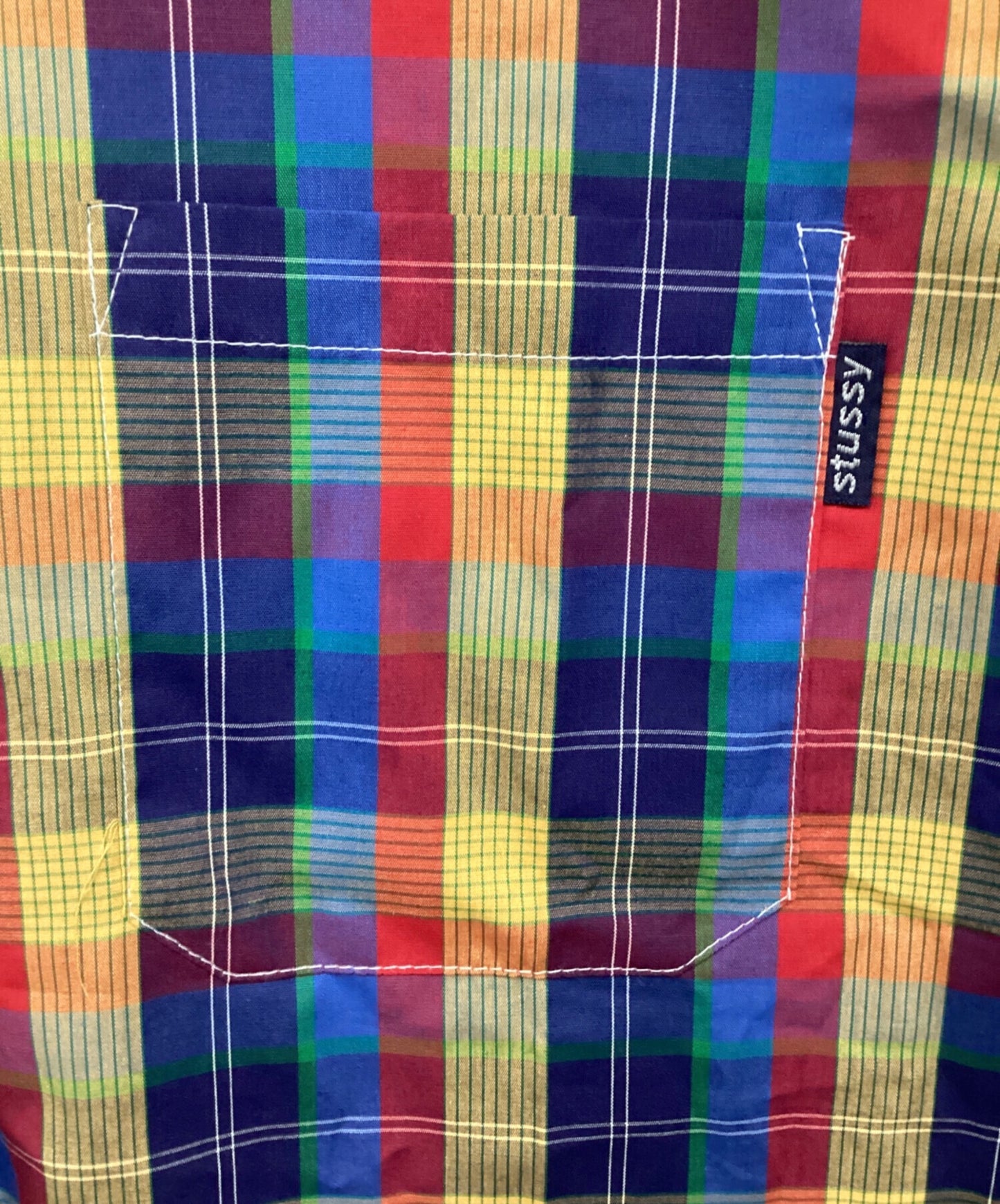 [Pre-owned] stussy Chucky Plaid Pullover Shirt
