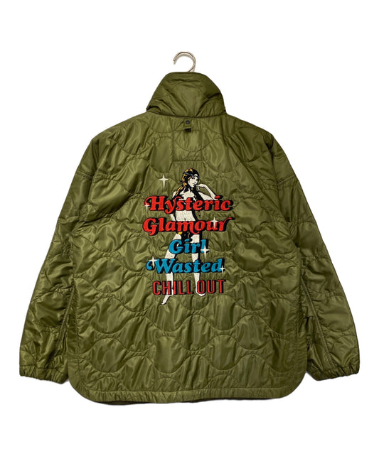 [Pre-owned] Hysteric Glamour GIRL WASTED embroidered oversized blouson 01223AB03