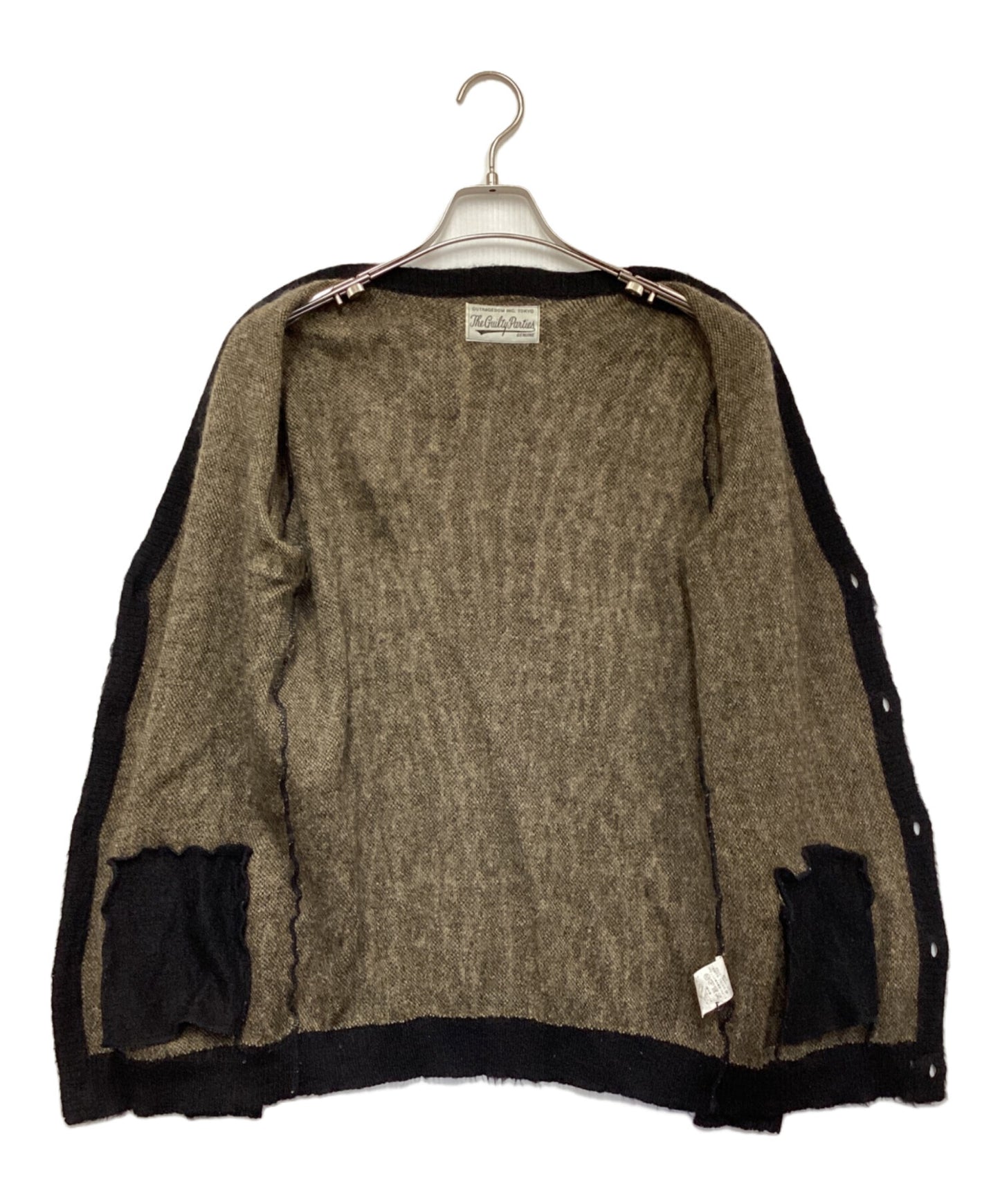 [Pre-owned] WACKO MARIA Mohair Knit Cardigan 11AW-KNT-02