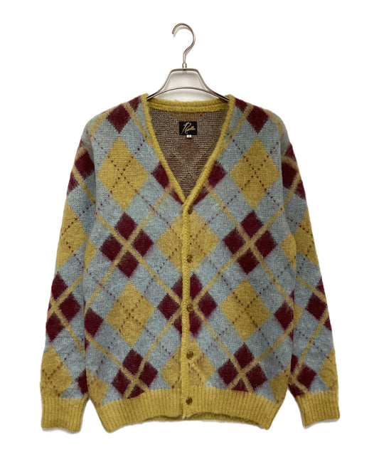 [Pre-owned] Needles MOHAIR CARDIGAN ARGYLE J0256