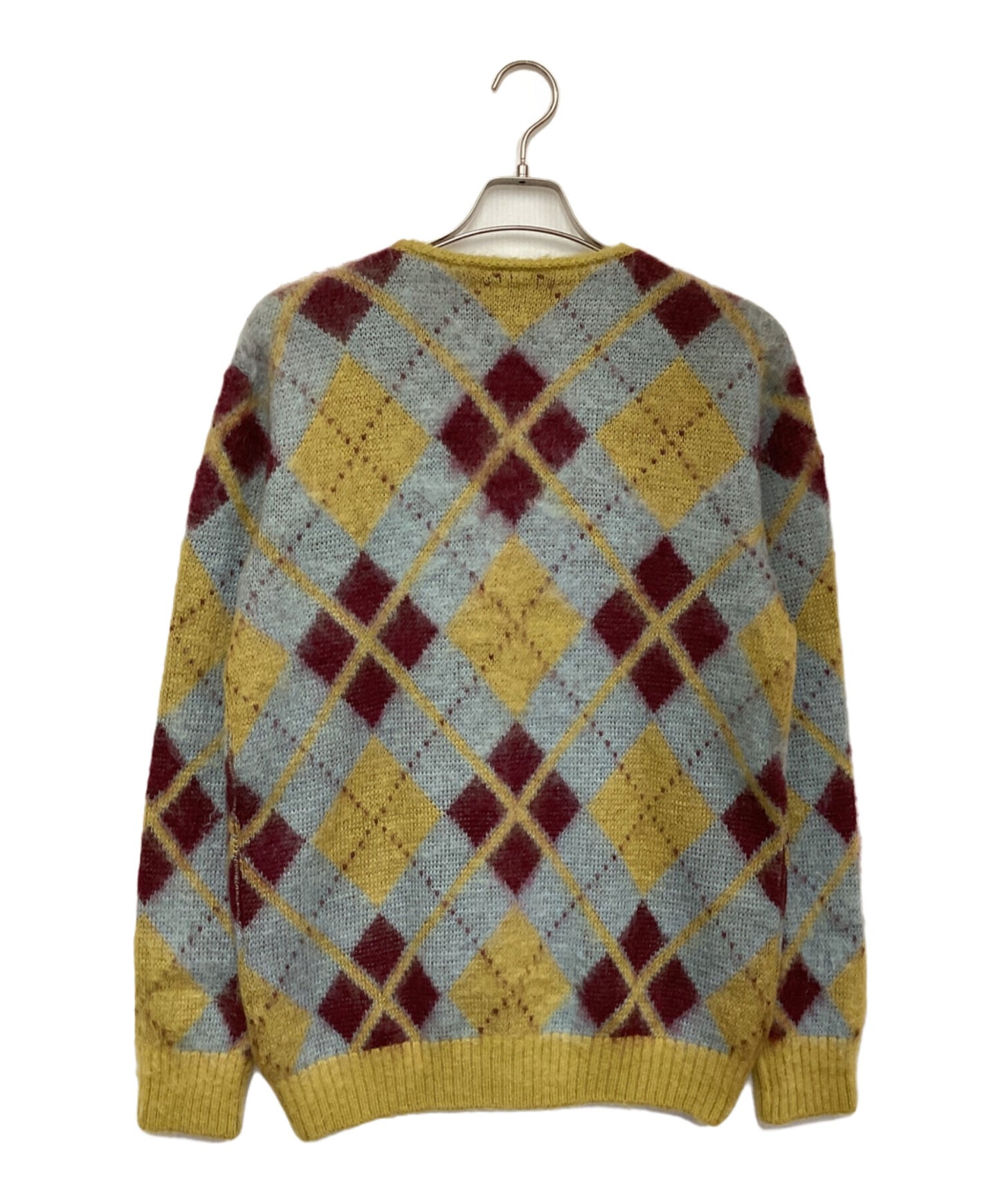 [Pre-owned] Needles MOHAIR CARDIGAN ARGYLE J0256