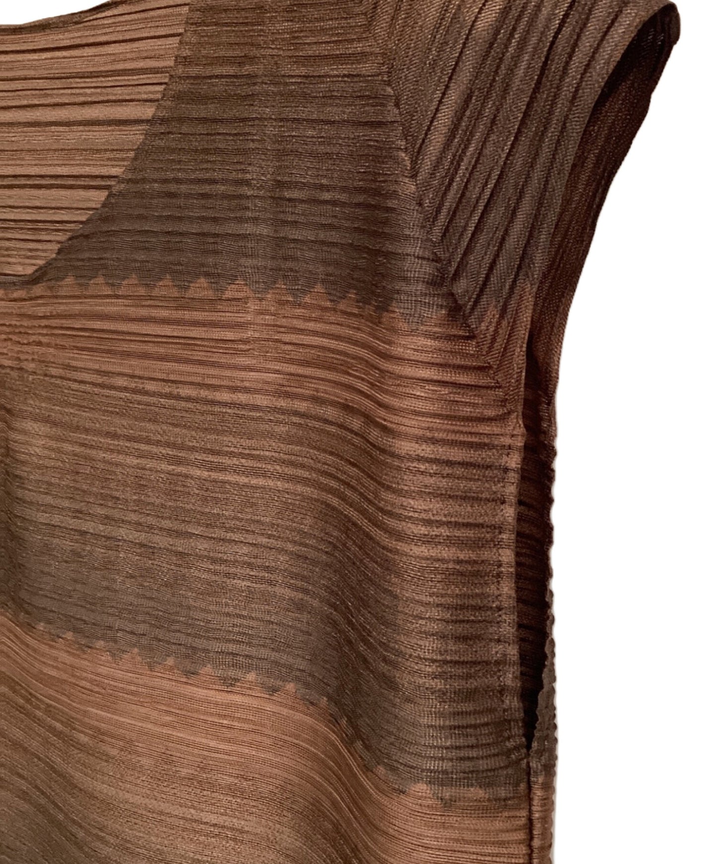 [Pre-owned] PLEATS PLEASE sleeveless cut and sewn