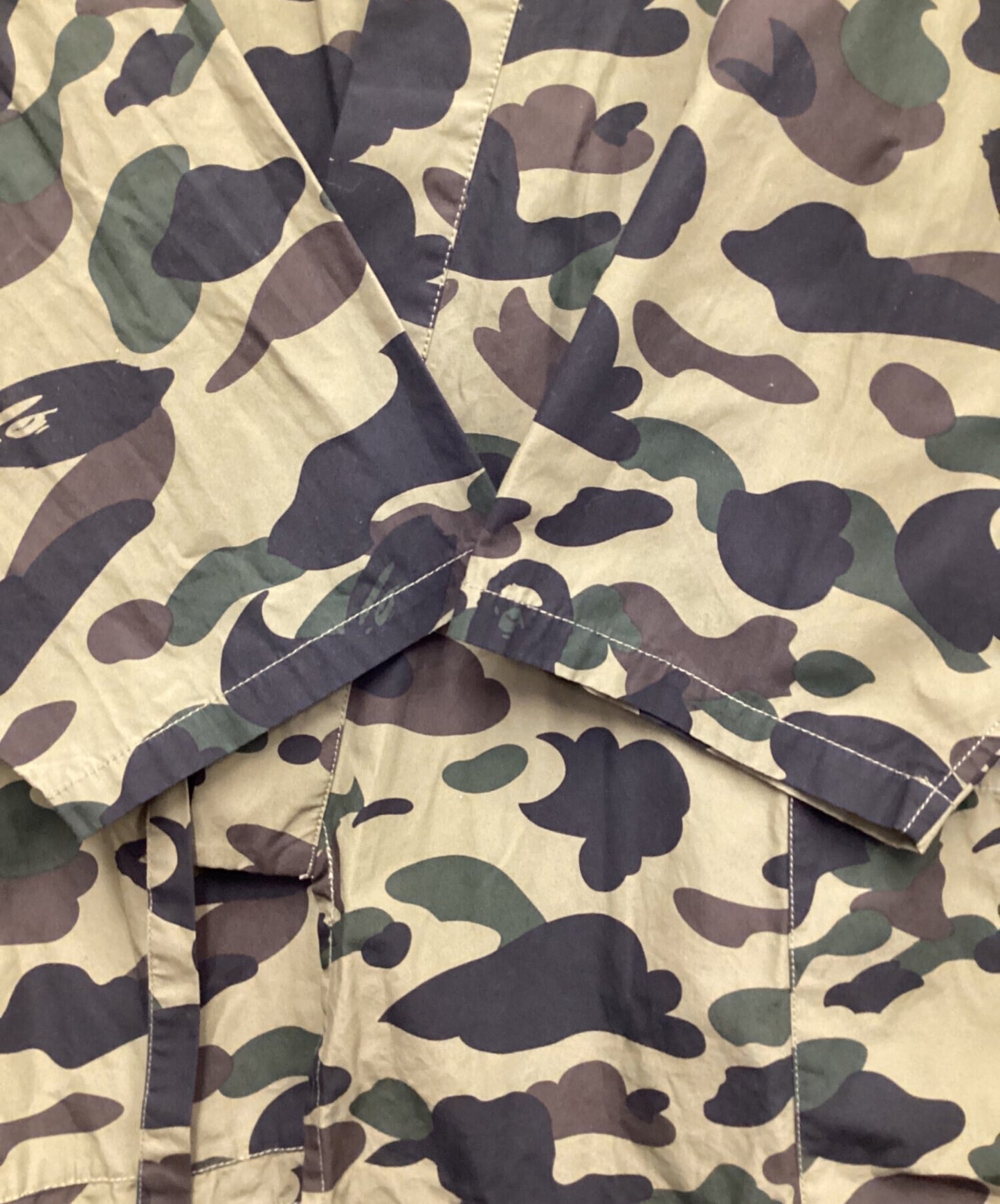 [Pre-owned] A BATHING APE 1ST CAMO JINBEI SUITS JACKET 001SHG301004X