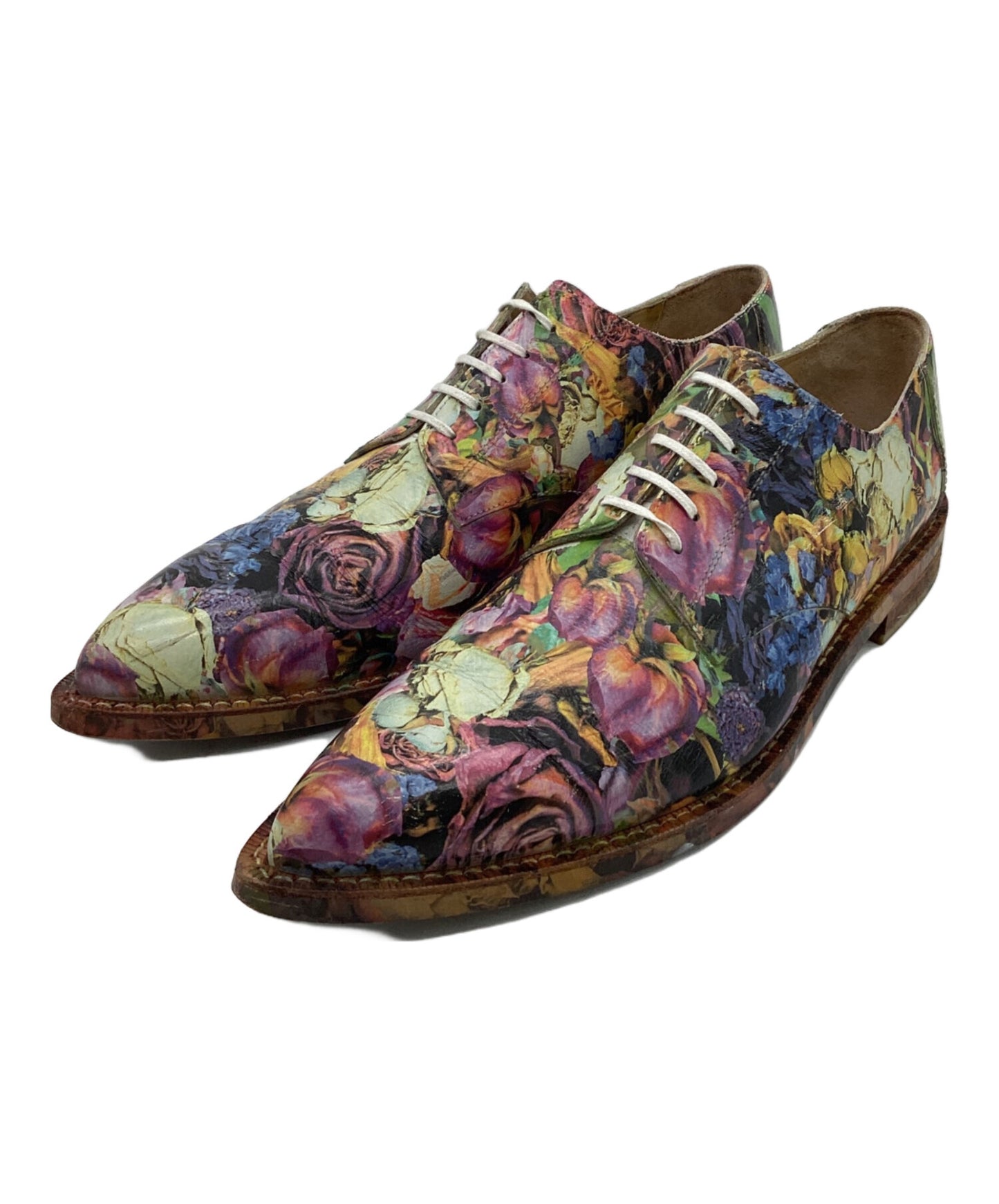 [Pre-owned] COMME des GARCONS HOMME PLUS Floral Print Shoes