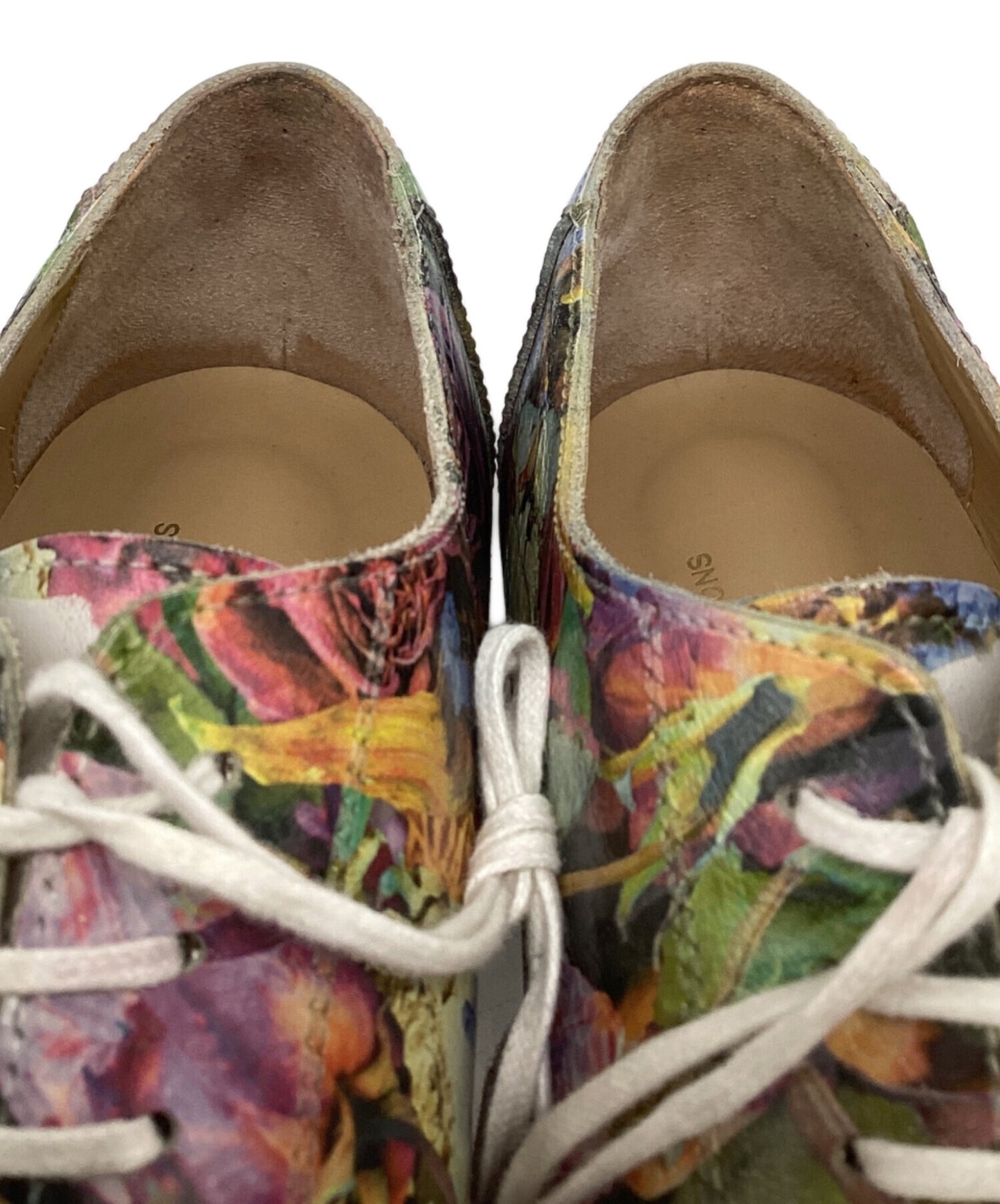 [Pre-owned] COMME des GARCONS HOMME PLUS Floral Print Shoes