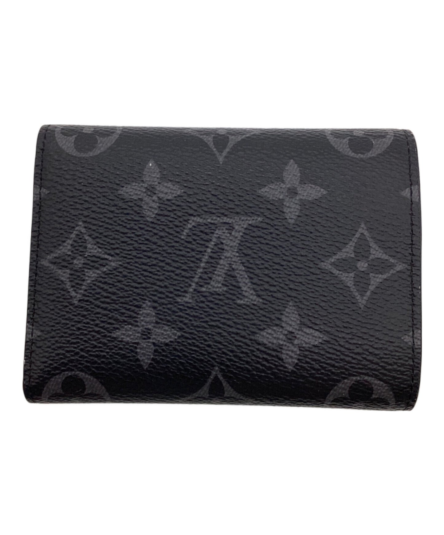 [Pre-owned] LOUIS VUITTON Monogram Eclipse Victor Wallet trifold wallet M12598