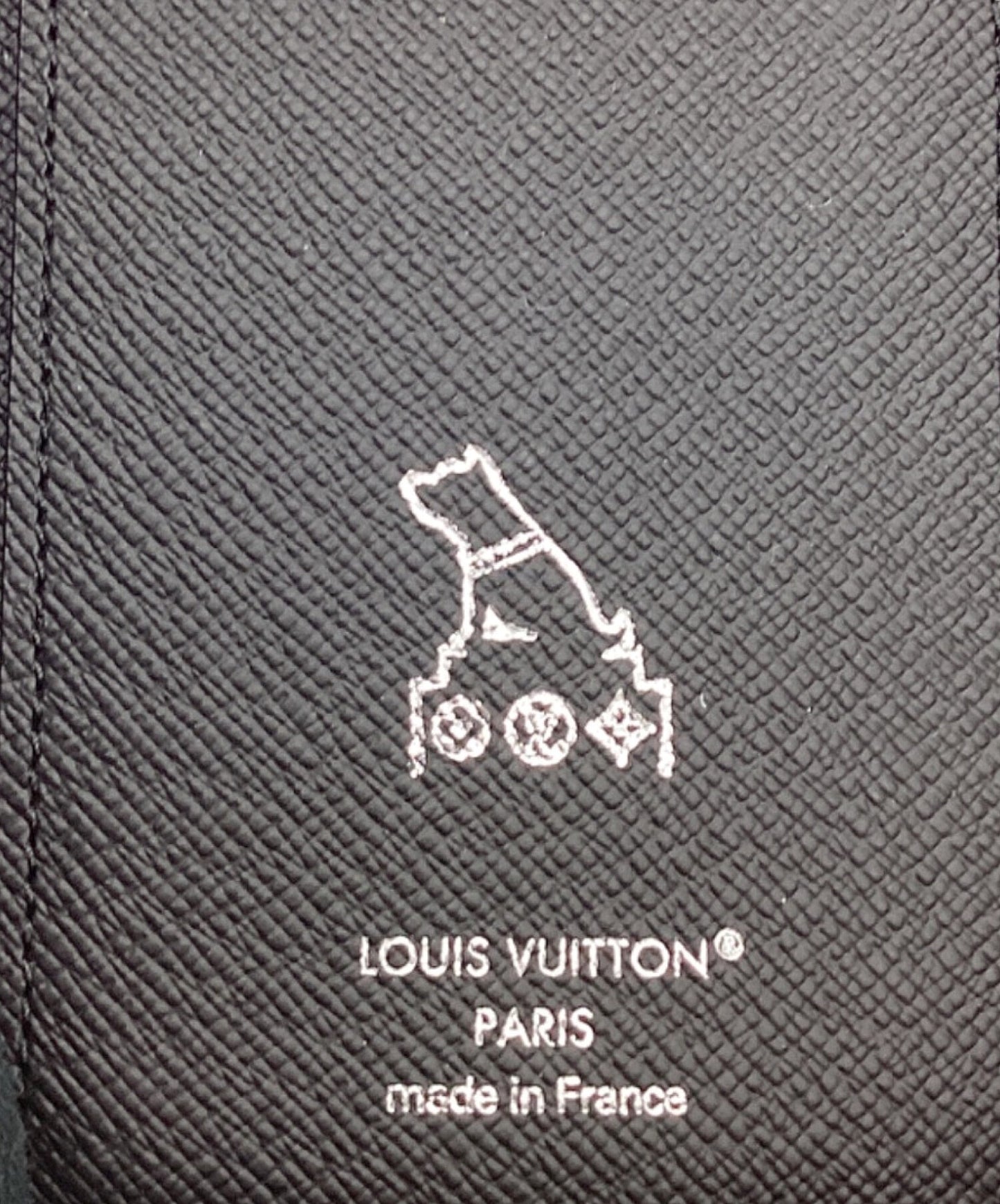 [Pre-owned] LOUIS VUITTON Monogram Eclipse Victor Wallet trifold wallet M12598