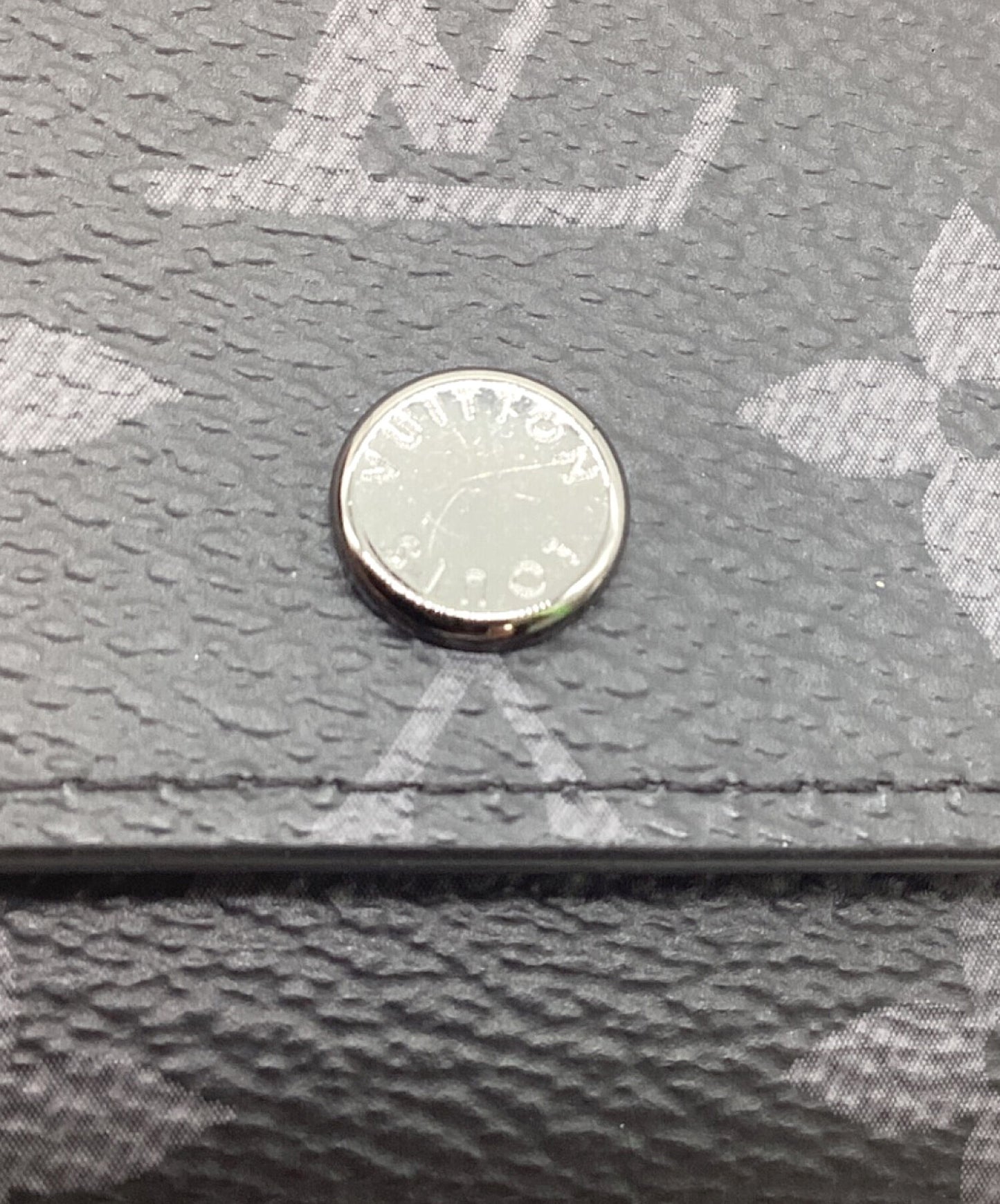 [Pre-owned] LOUIS VUITTON Monogram Eclipse Victor Wallet trifold wallet M12598