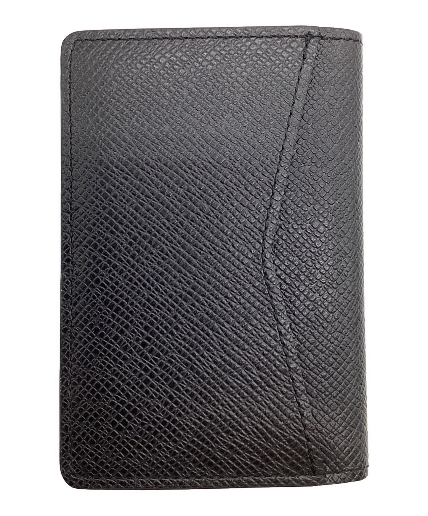 [Pre-owned] LOUIS VUITTON Taiga Card Case Organizer de Poche M30537