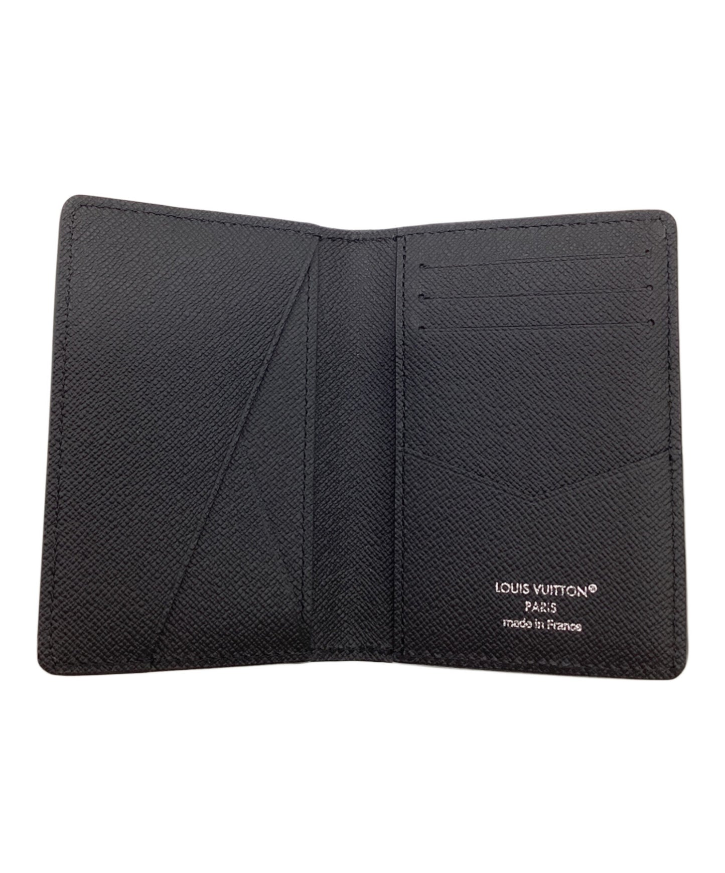 [Pre-owned] LOUIS VUITTON Taiga Card Case Organizer de Poche M30537