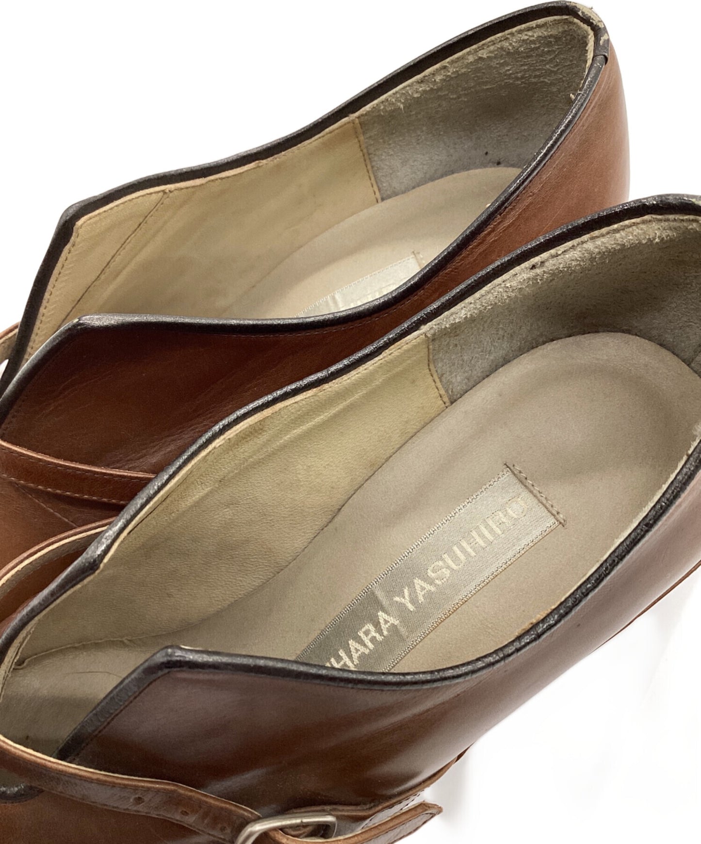 [Pre-owned] MIHARA YASUHIRO thick-soled pumps