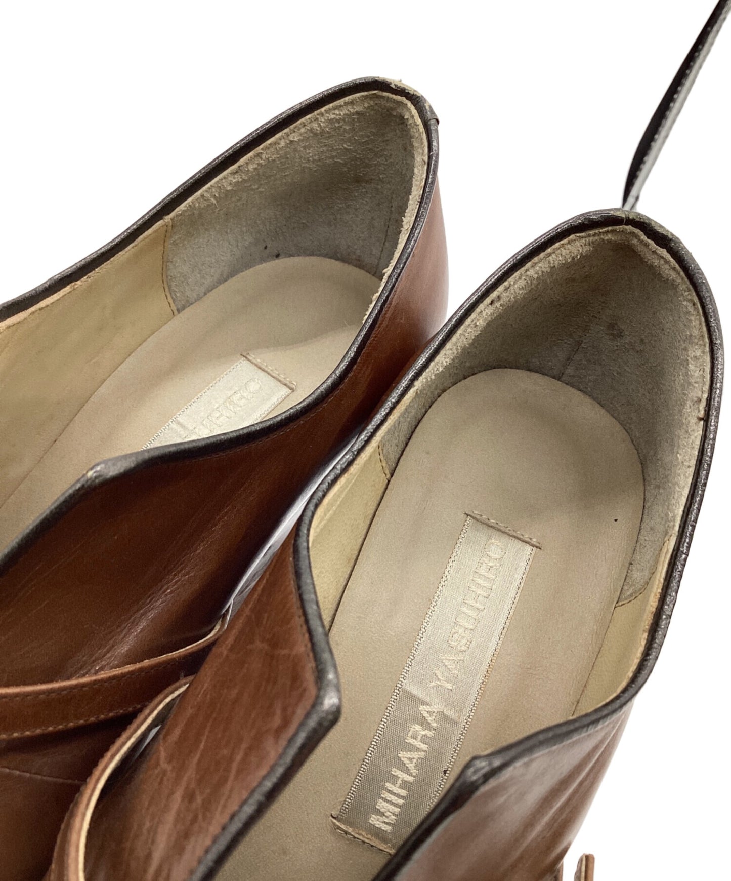 [Pre-owned] MIHARA YASUHIRO thick-soled pumps