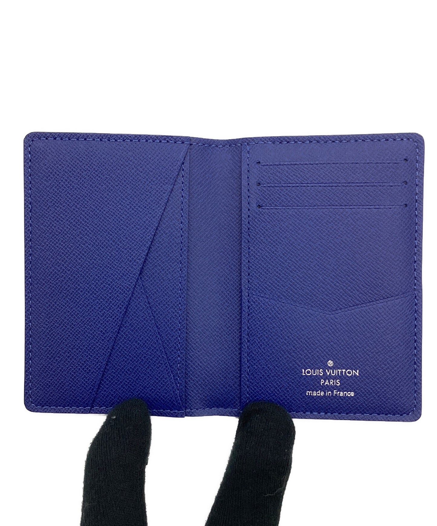 [Pre-owned] LOUIS VUITTON Taigarama card case organizer de poche M30301