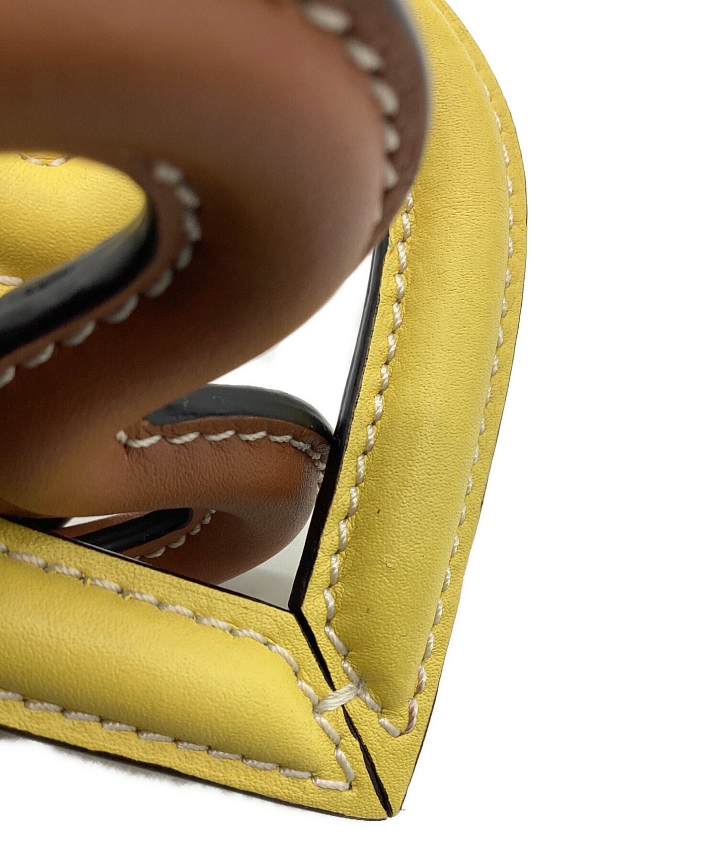 [Pre-owned] LOEWE Triple Heart Charm Key Ring