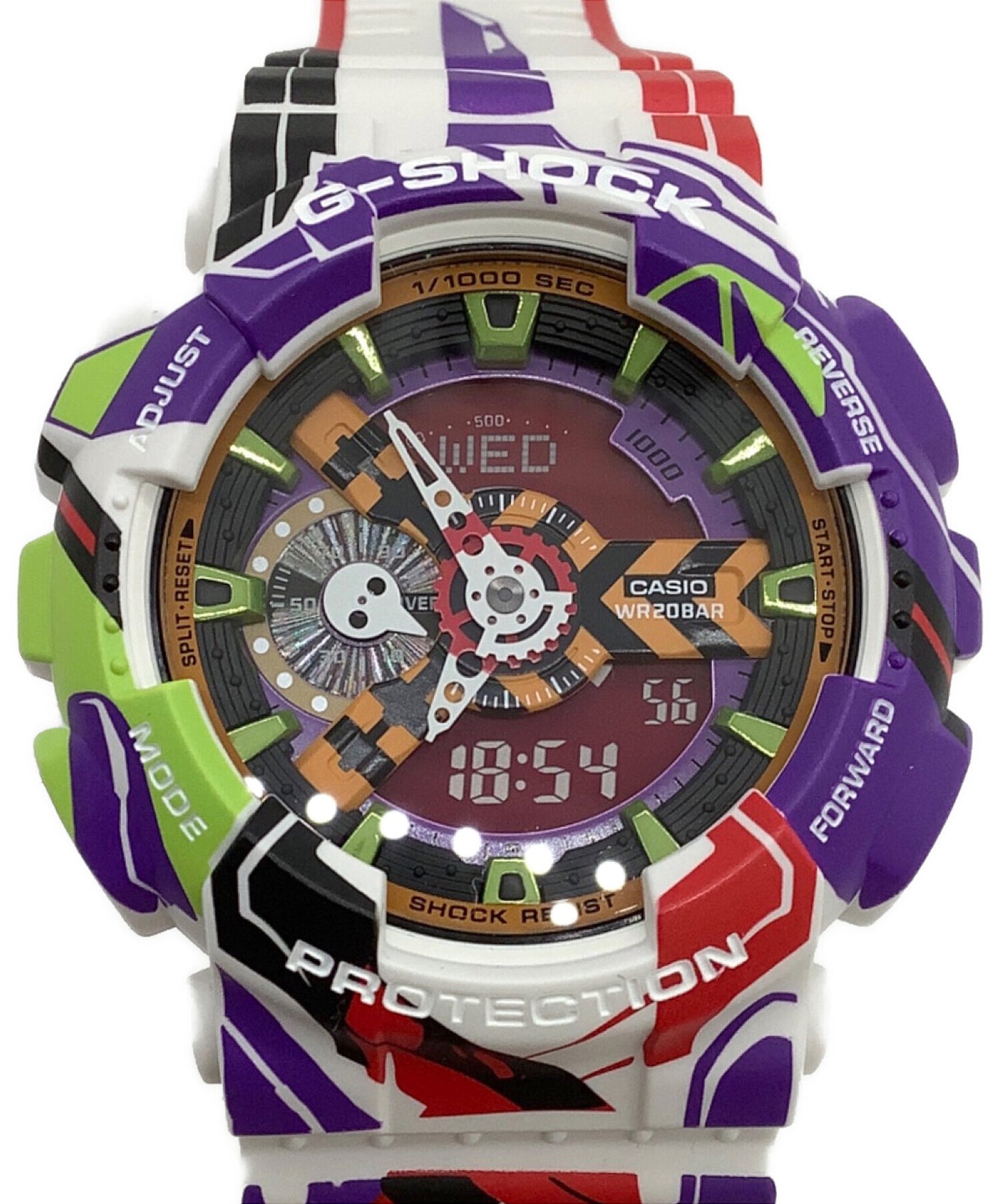 [Pre-owned] CASIO G-SHOCK Evangelion 30th Anniversary Collaboration Model GA-110EVA30