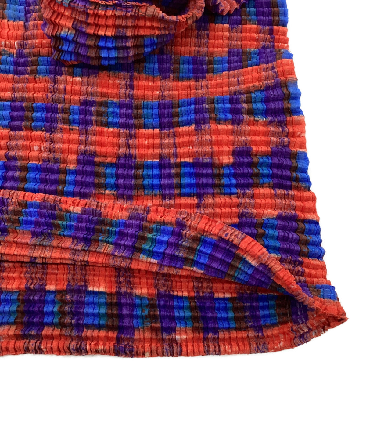 [Pre-owned] ISSEY MIYAKE Long-Sleeve Pleated T-Shirt IM74-FJ521