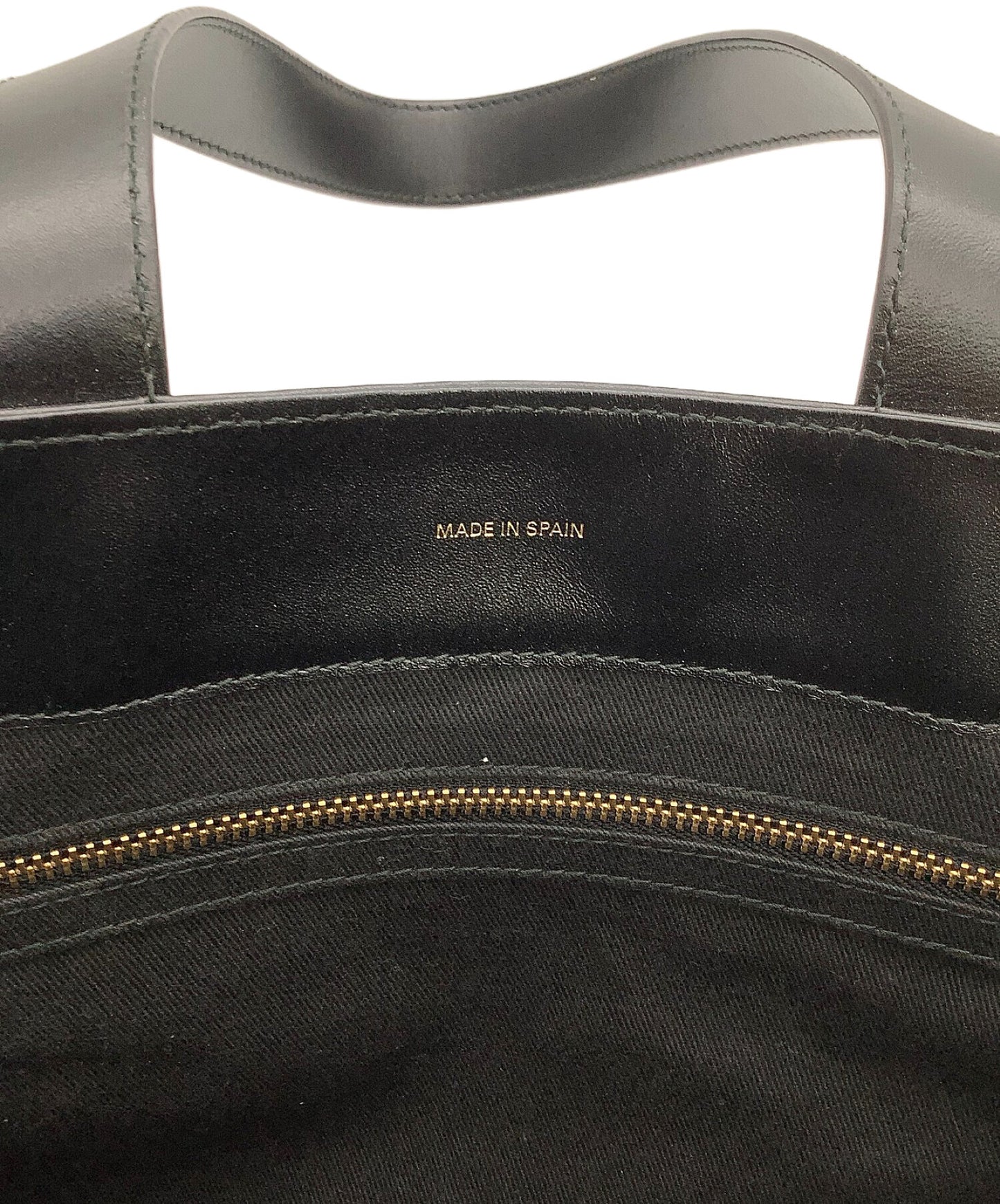 [Pre-owned] COMME des GARCONS Leather tote bag SA9002