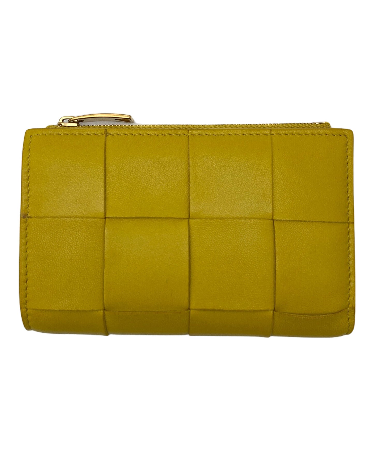[Pre-owned] BOTTEGA VENETA Bifold wallet in intrecciato leather