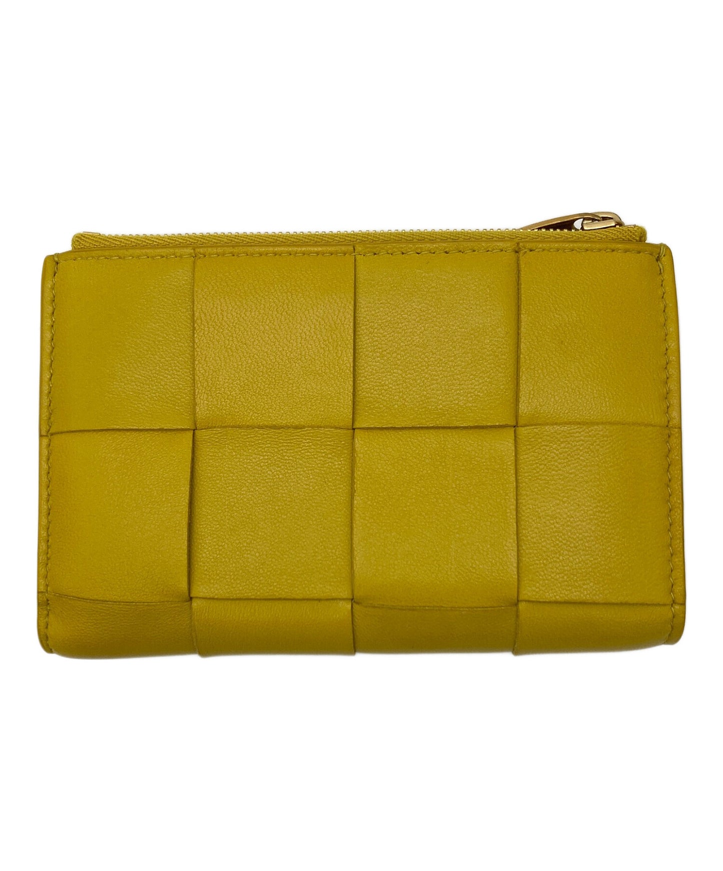 [Pre-owned] BOTTEGA VENETA Bifold wallet in intrecciato leather