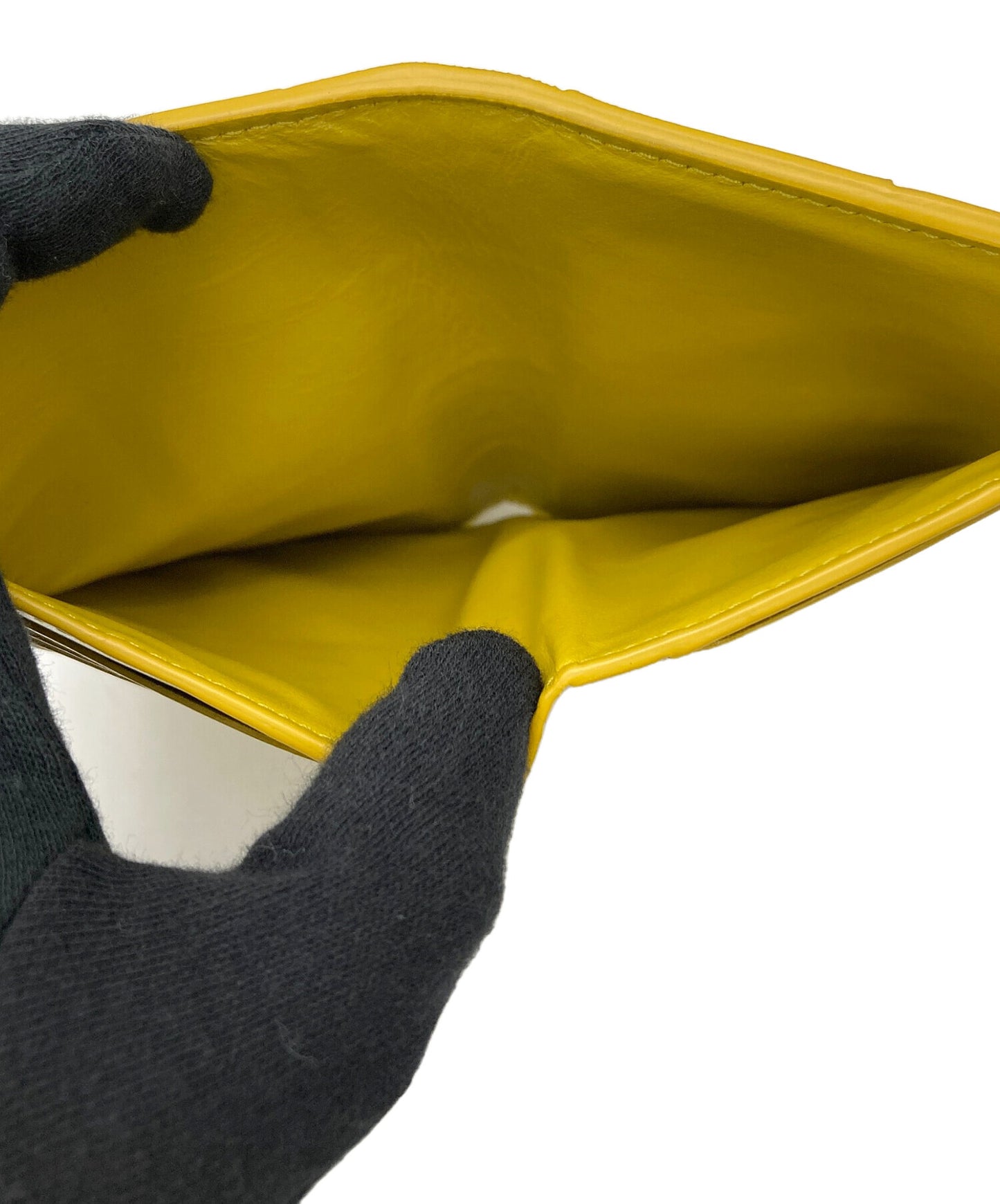 [Pre-owned] BOTTEGA VENETA Bifold wallet in intrecciato leather