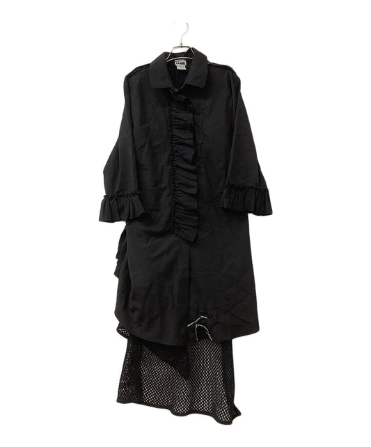 [Pre-owned] ISSEY MIYAKE FETE Knit Combination Layered Dress IF64JF446