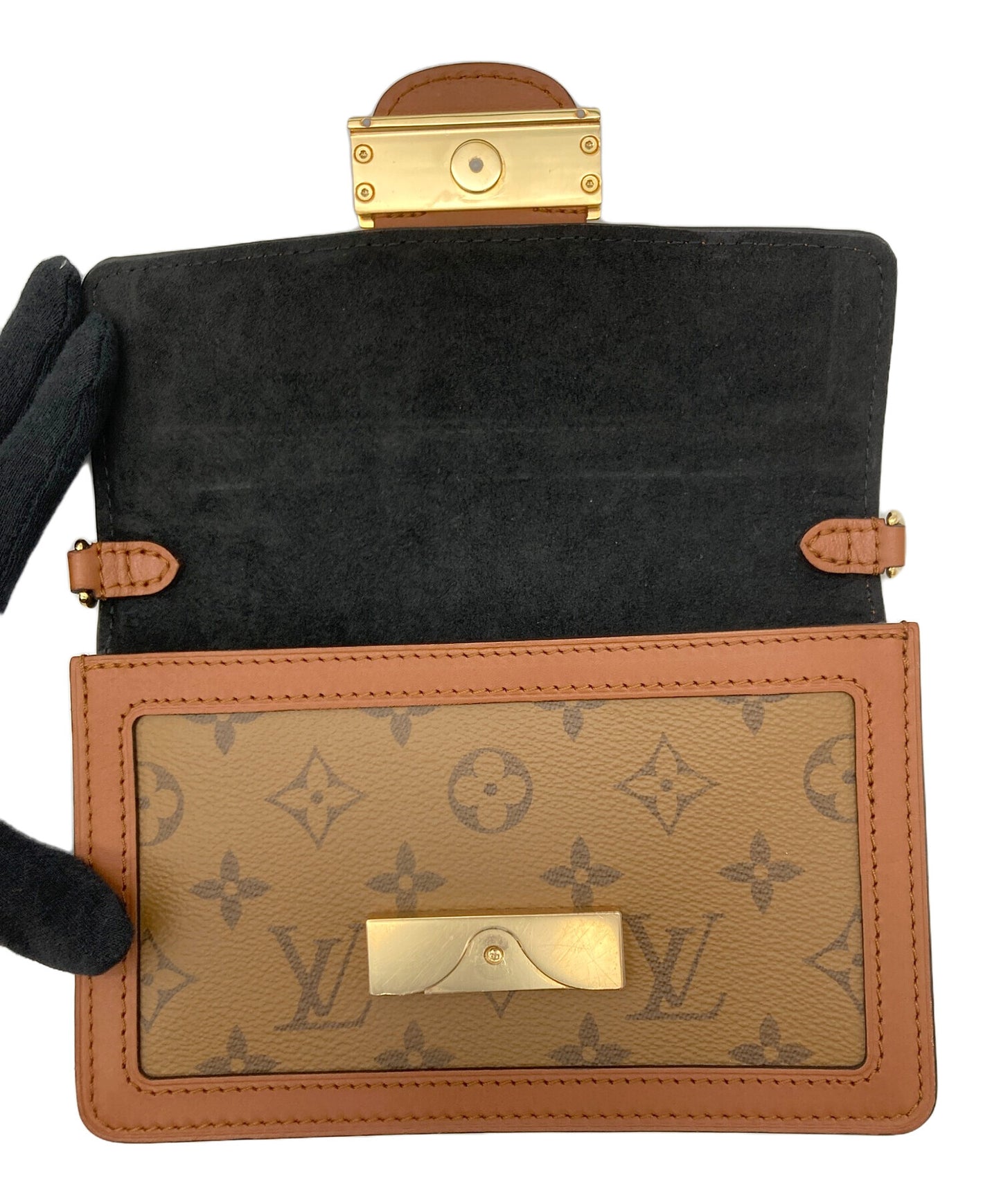[Pre-owned] LOUIS VUITTON Body bag Monogram bum bag Dauphine M44586