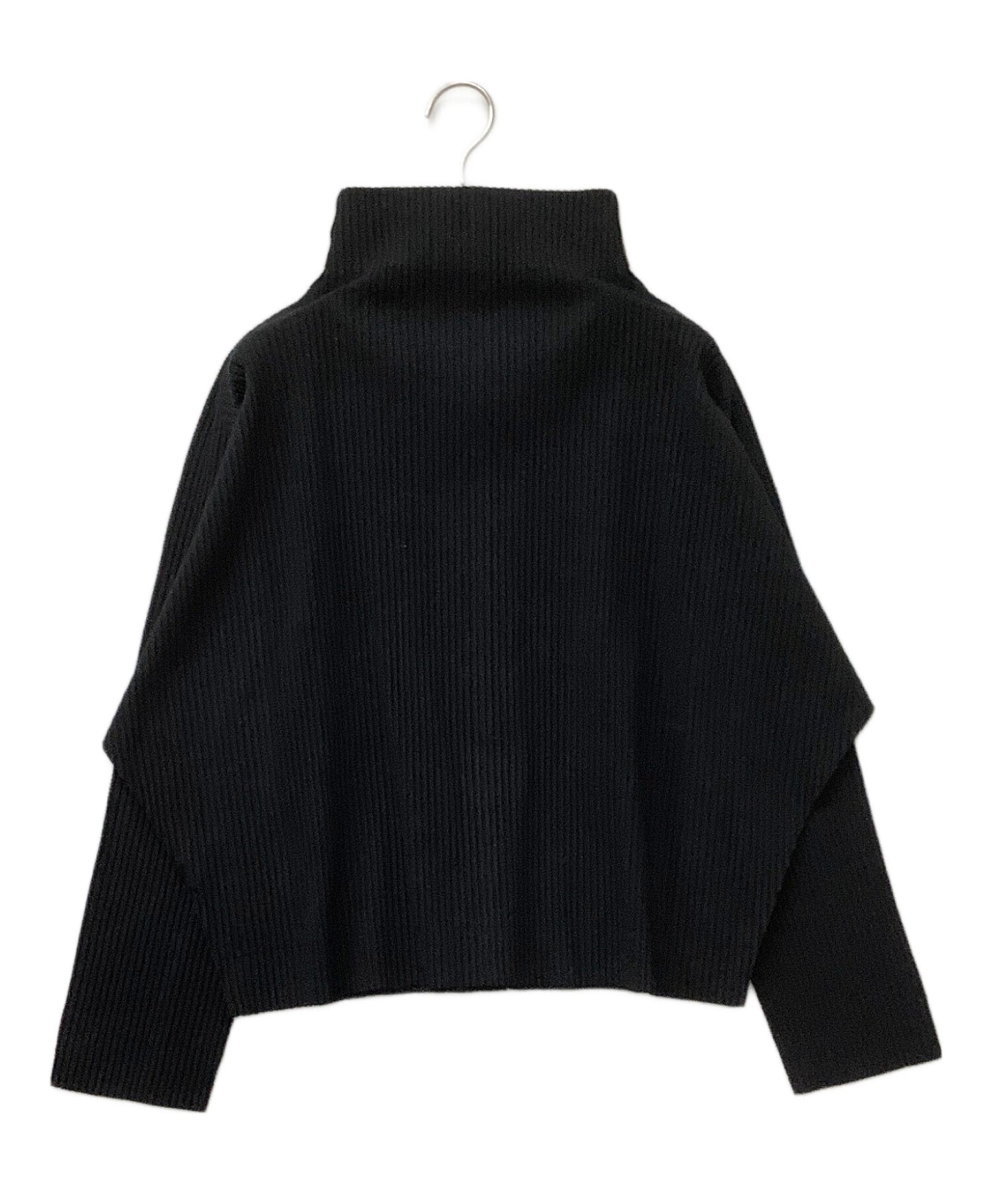 [Pre-owned] ISSEY MIYAKE me Cardigan High neck pleated cardigan MI02KO241