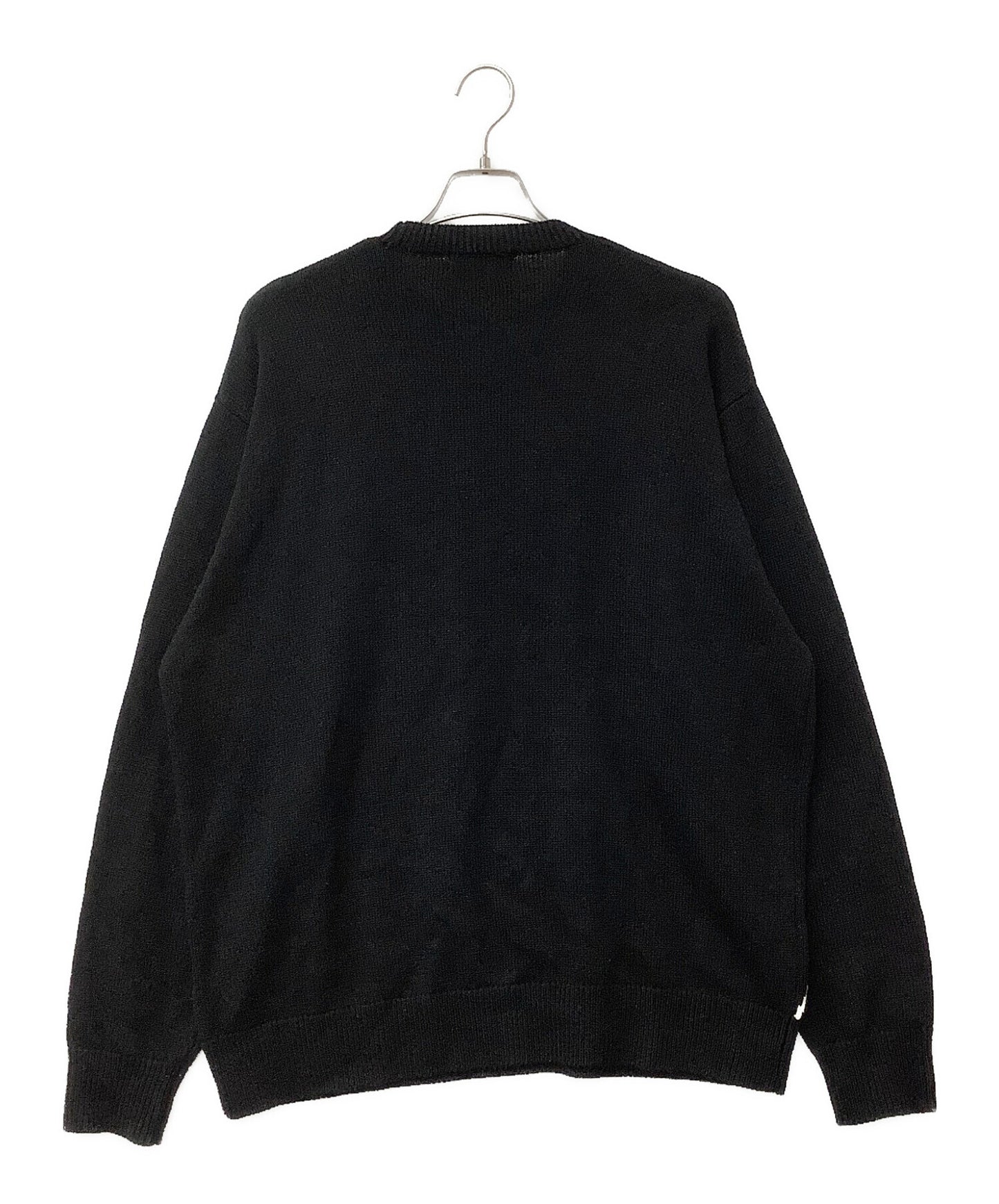 [Pre-owned] Hysteric Glamour Lightweight Knit Flying V Knitted Sweater Guitar Girl 02251NS01