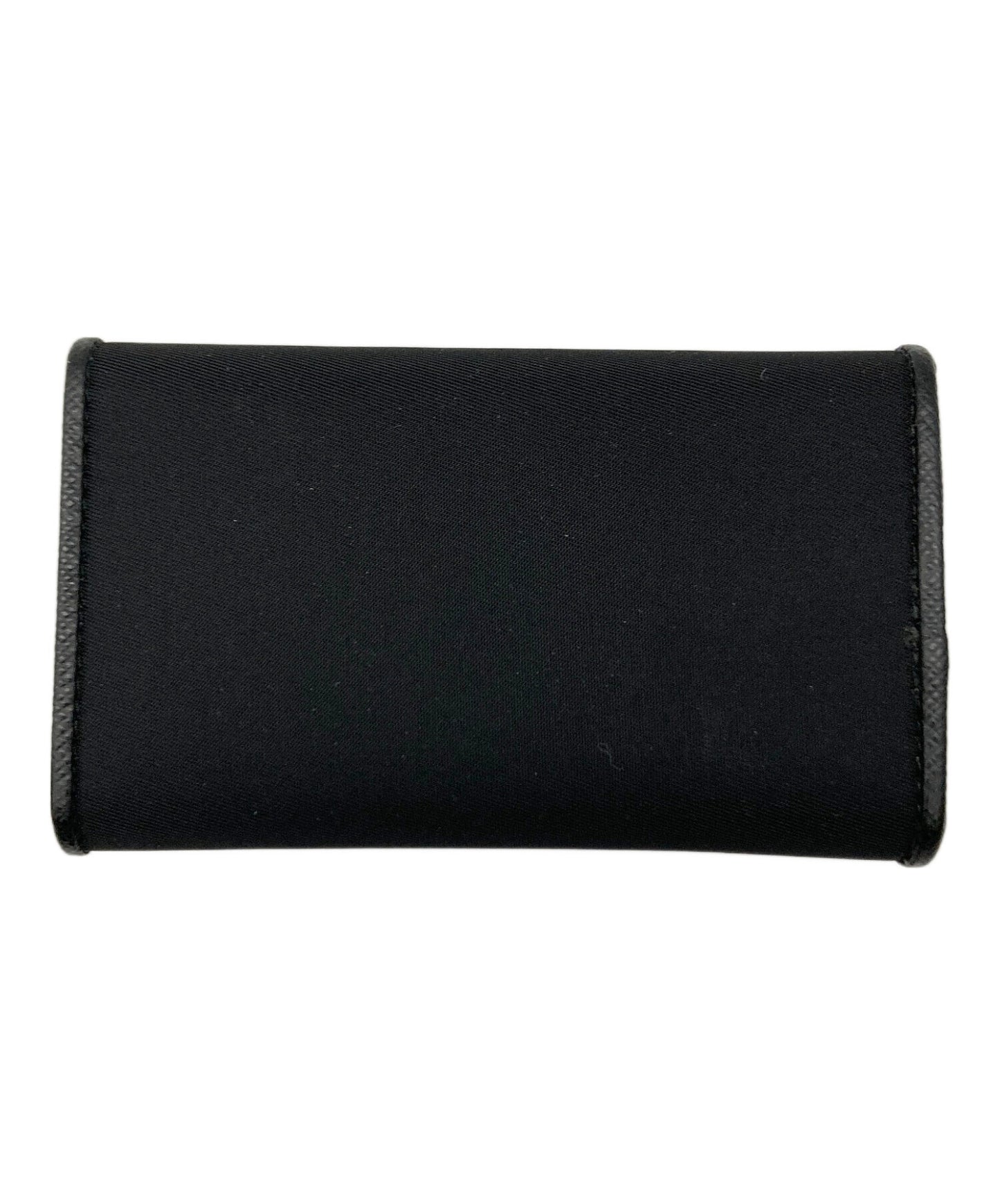 [Pre-owned] PRADA Key Case Triangle Logo 1PG222 UZO