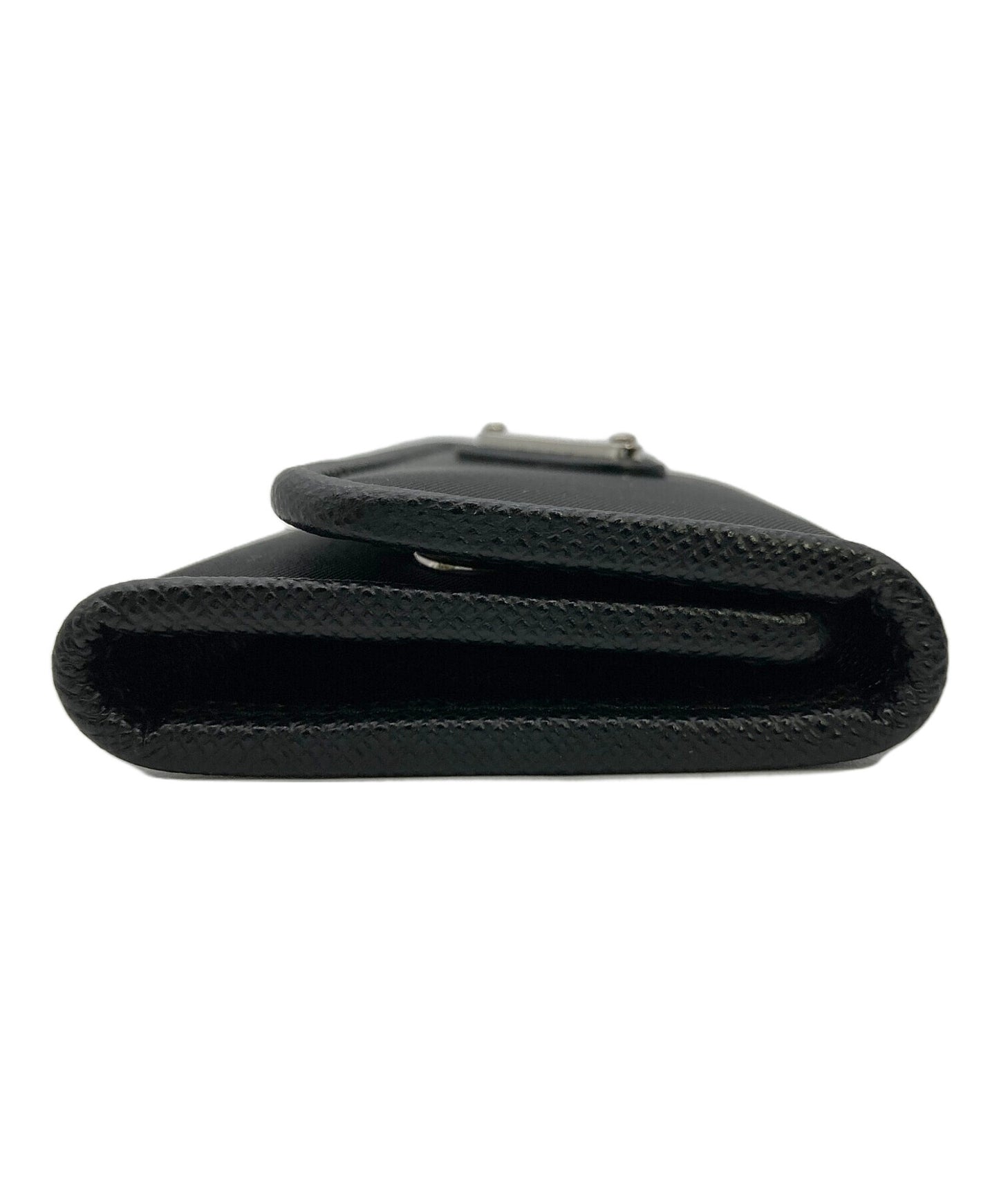 [Pre-owned] PRADA Key Case Triangle Logo 1PG222 UZO