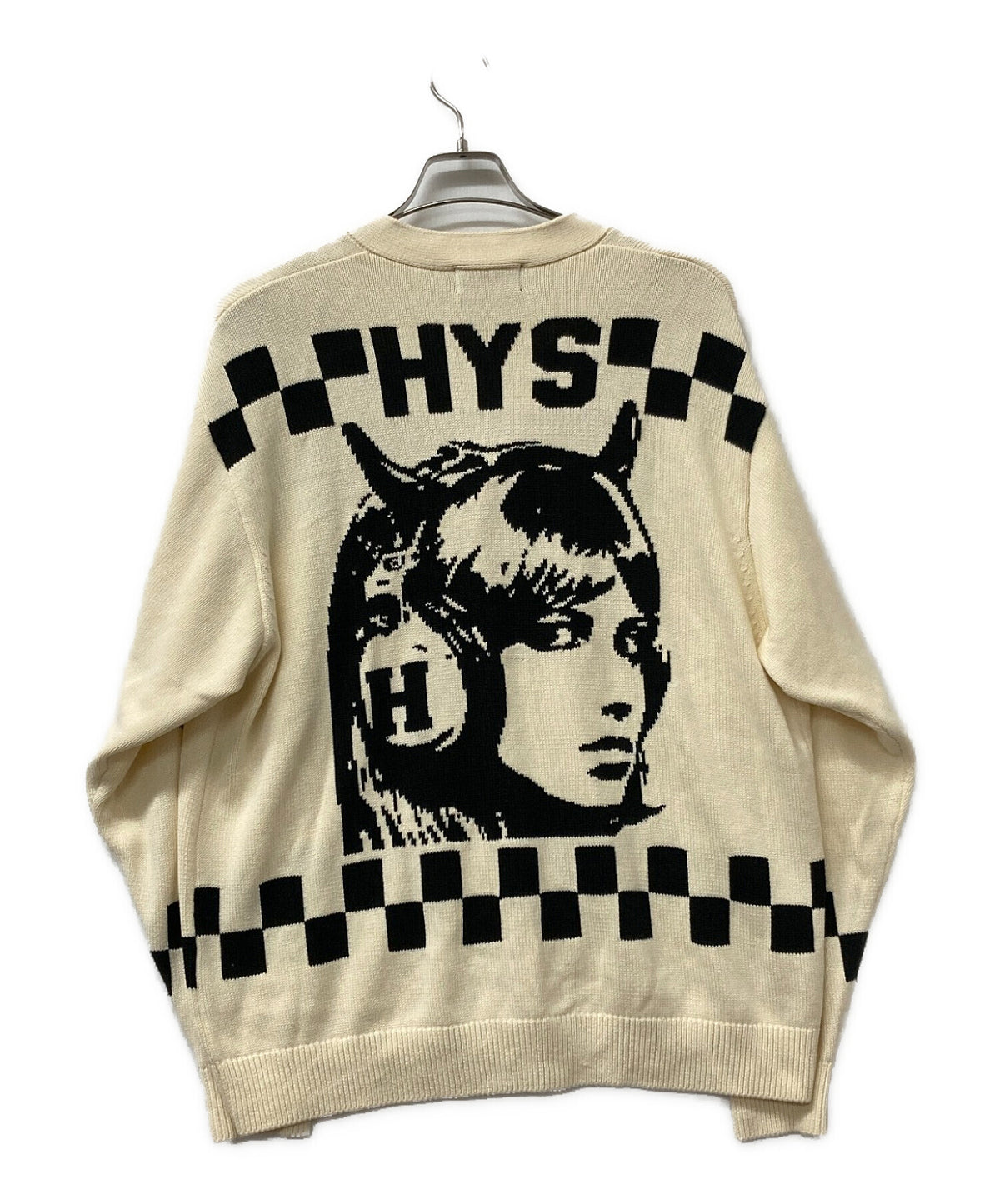 [Pre-owned] Hysteric Glamour IN THE STUDIO Knitted Cardigan 02251ND01