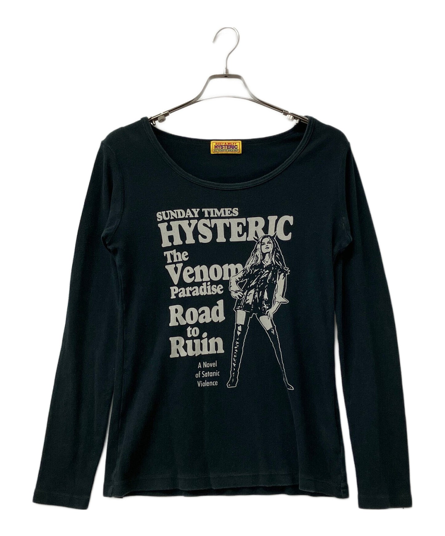 [Pre-owned] Hysteric Glamour Long-Sleeve T-Shirt: THE VENOM PARADISE T-Shirt 01221CL07