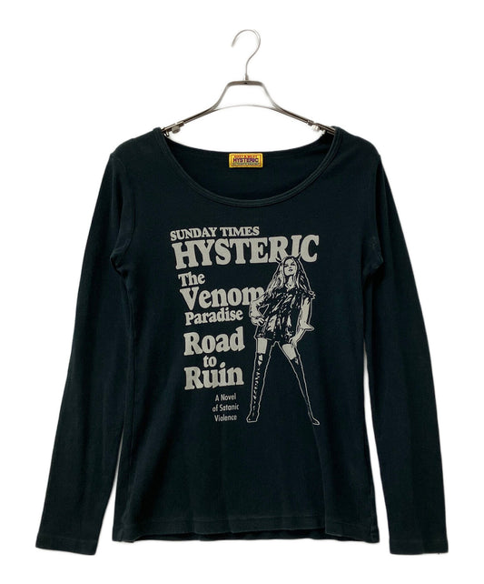 [Pre-owned] Hysteric Glamour Long-Sleeve T-Shirt: THE VENOM PARADISE T-Shirt 01221CL07