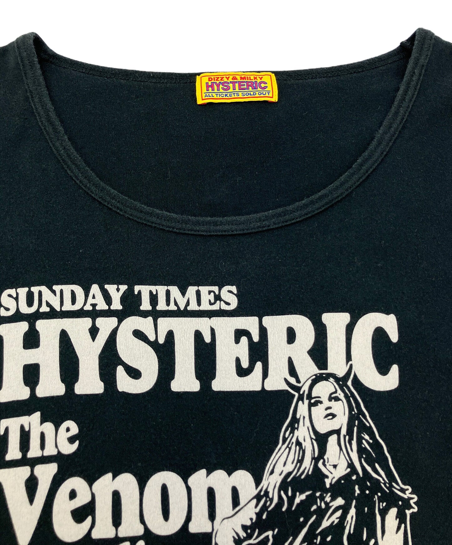 [Pre-owned] Hysteric Glamour Long-Sleeve T-Shirt: THE VENOM PARADISE T-Shirt 01221CL07