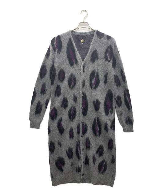 [Pre-owned] Needles Mohair Long Cardigan - Leopard J0261