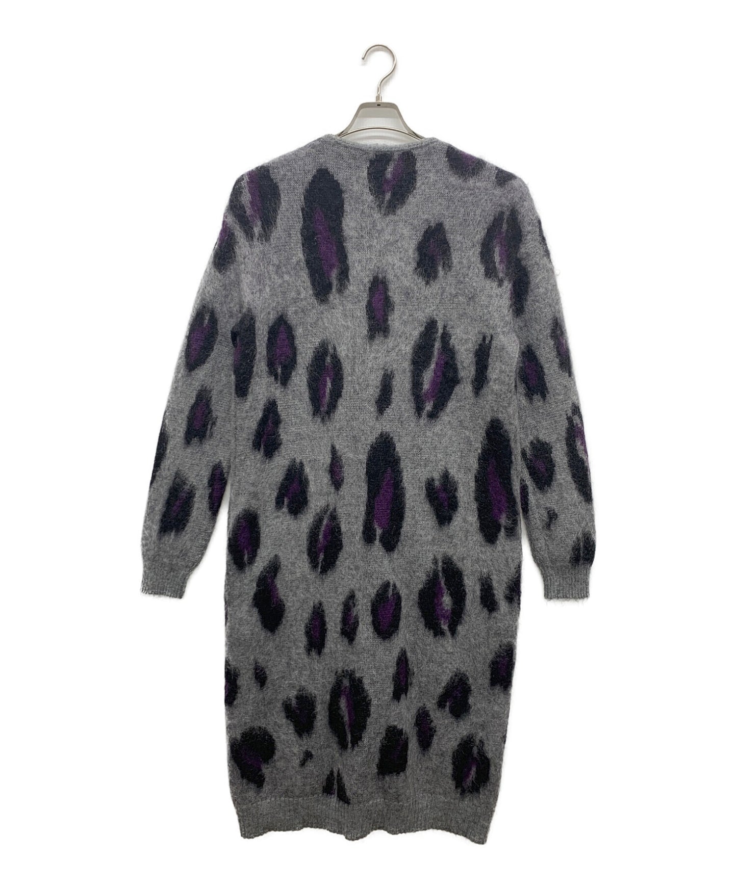 [Pre-owned] Needles Mohair Long Cardigan - Leopard J0261