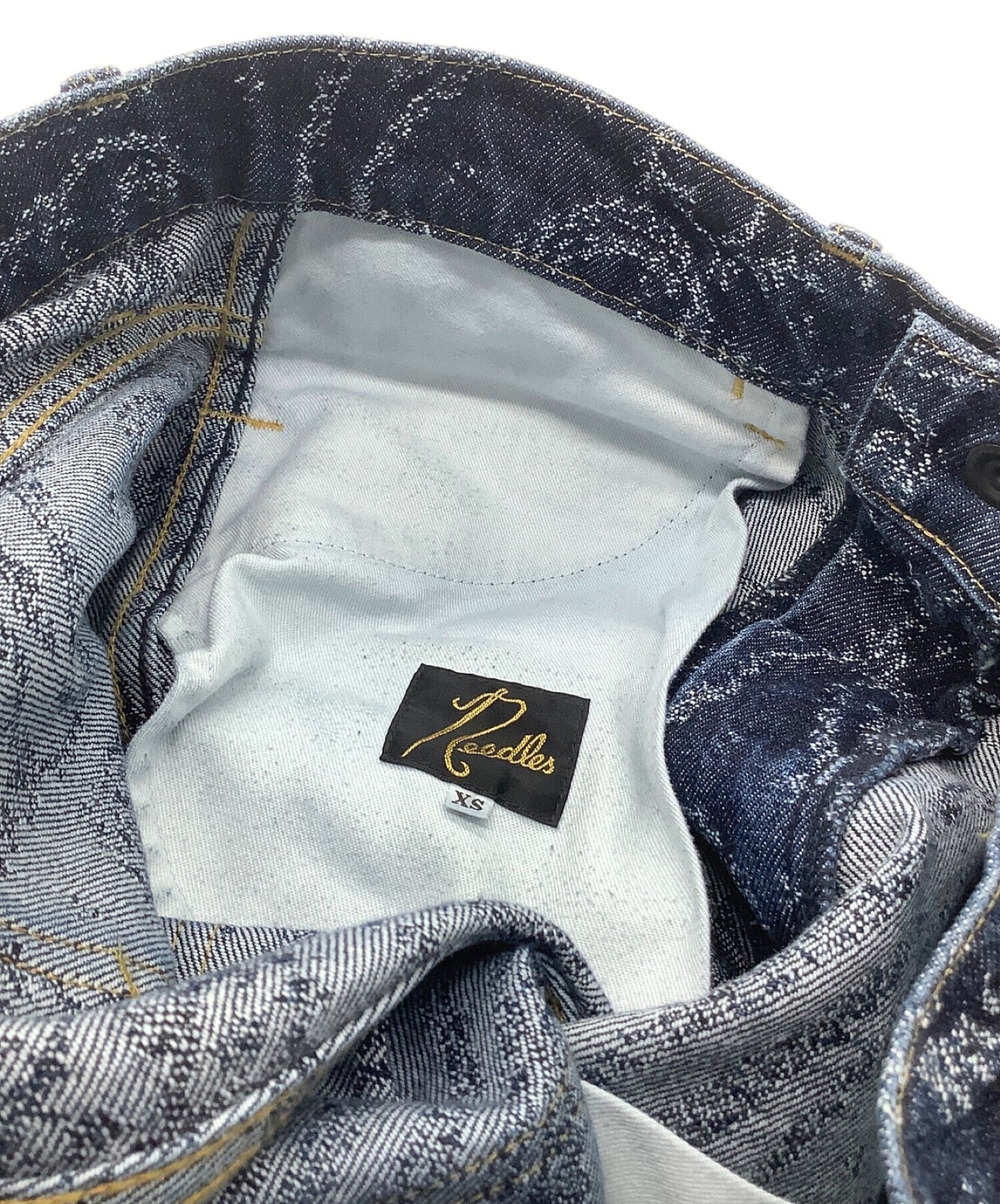 [Pre-owned] Needles Boot-Cut Jean -13oz Denim NS162