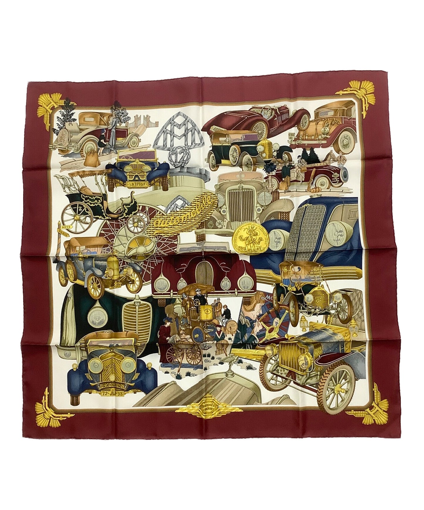 [Pre-owned] HERMES silk scarf