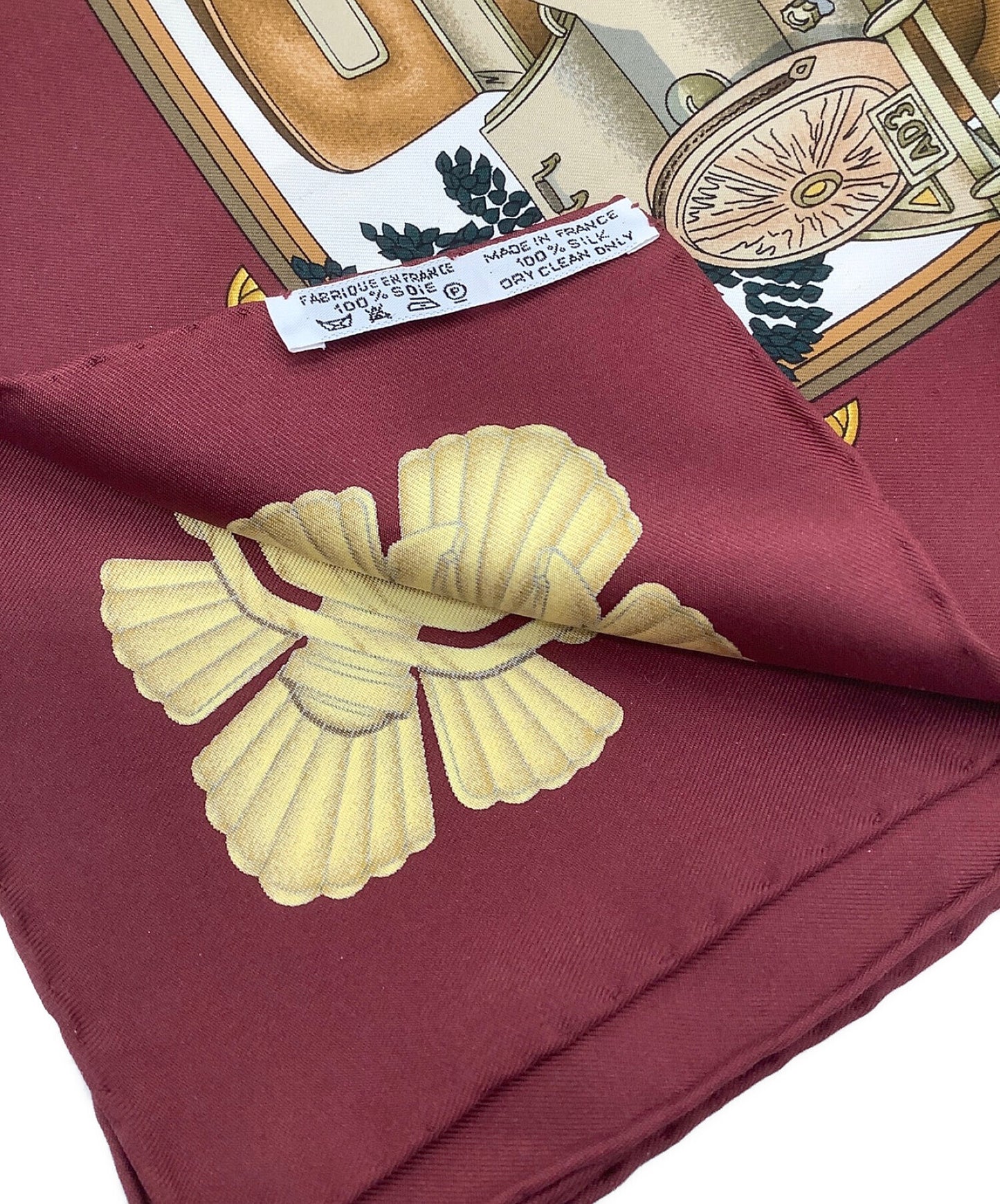[Pre-owned] HERMES silk scarf