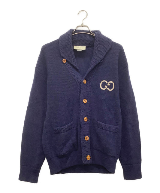 [Pre-owned] GUCCI GG rib-knit cardigan 597650